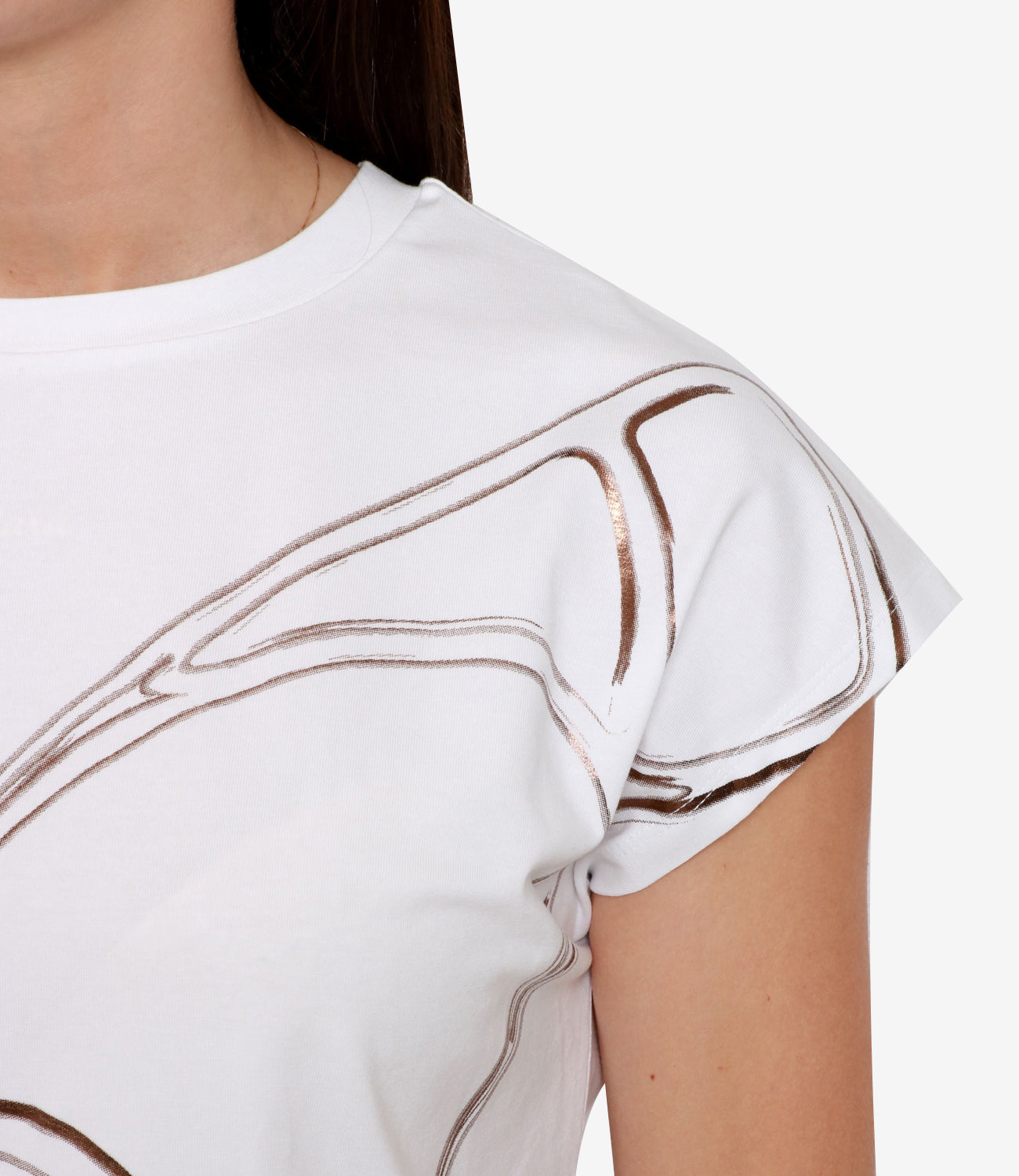 Herno | T-Shirt Bianco e Beige