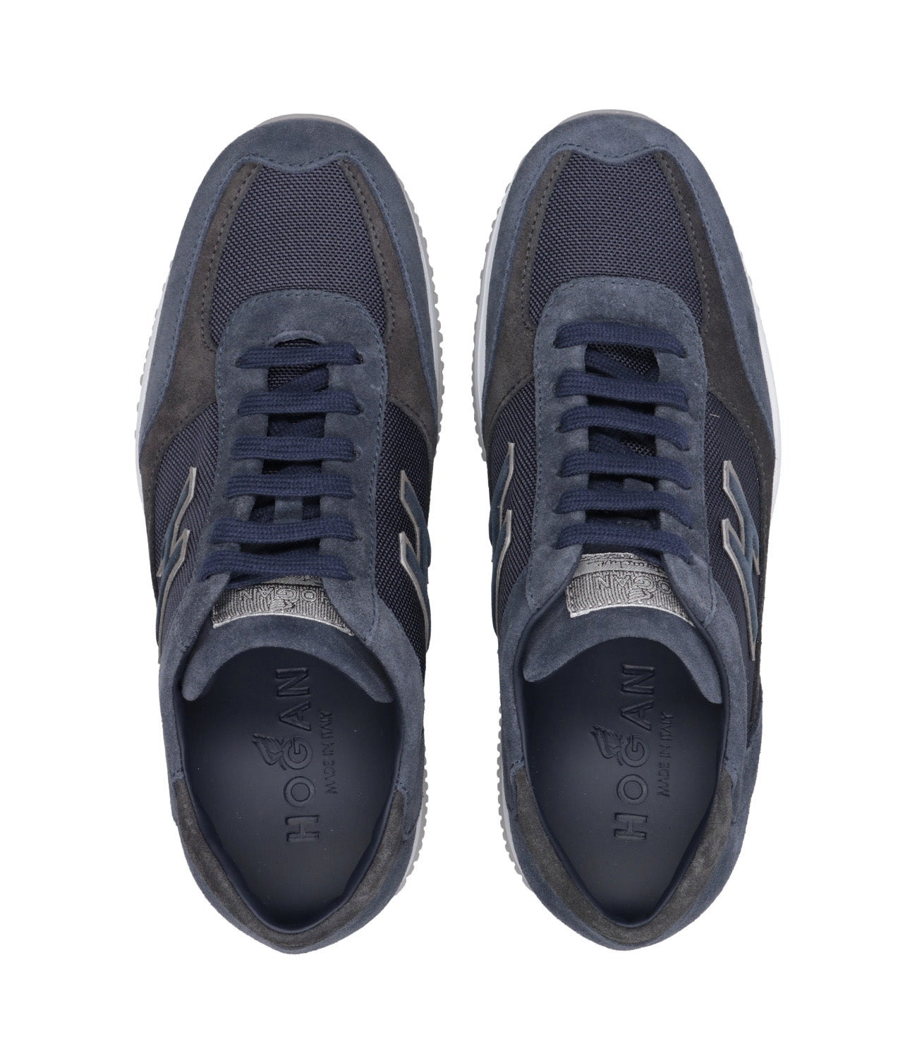 Hogan | Sneakers Interactive H Flock Blu navy