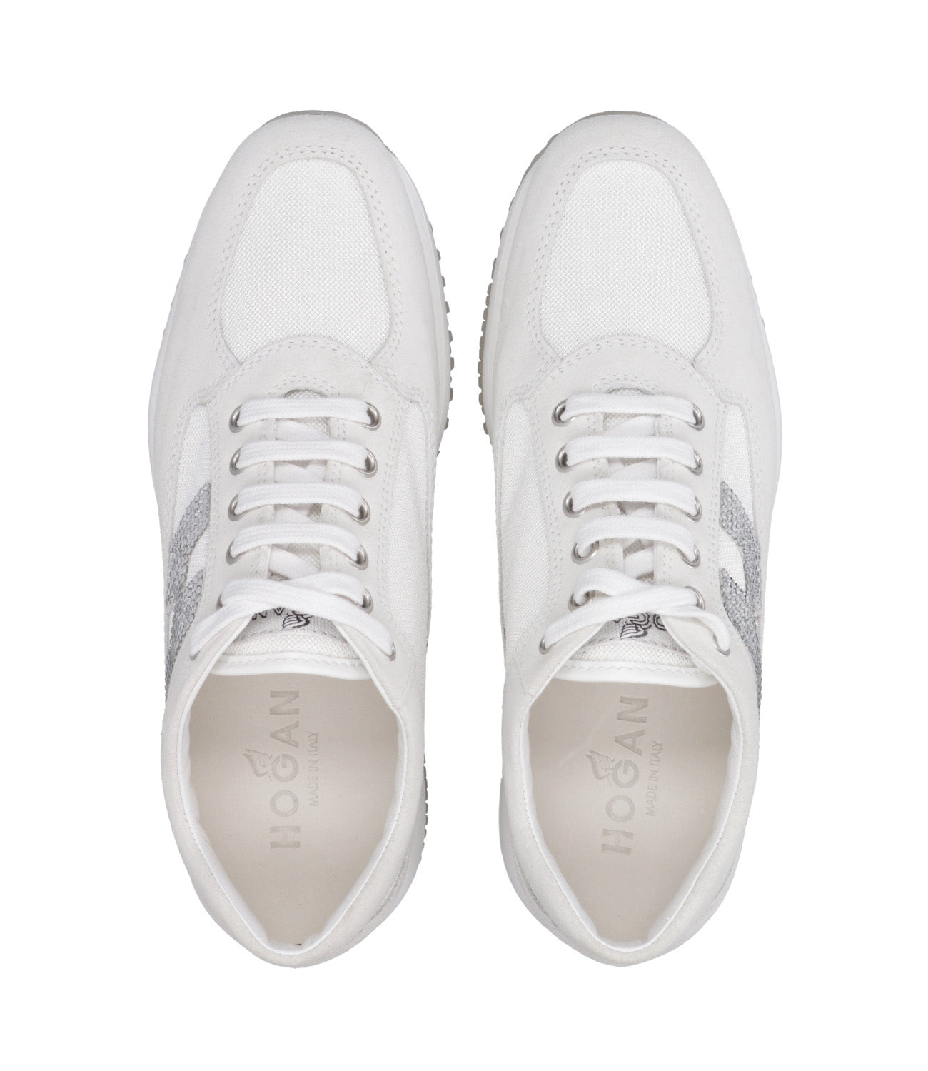 Hogan | Sneakers Interactive H Strass Bianca