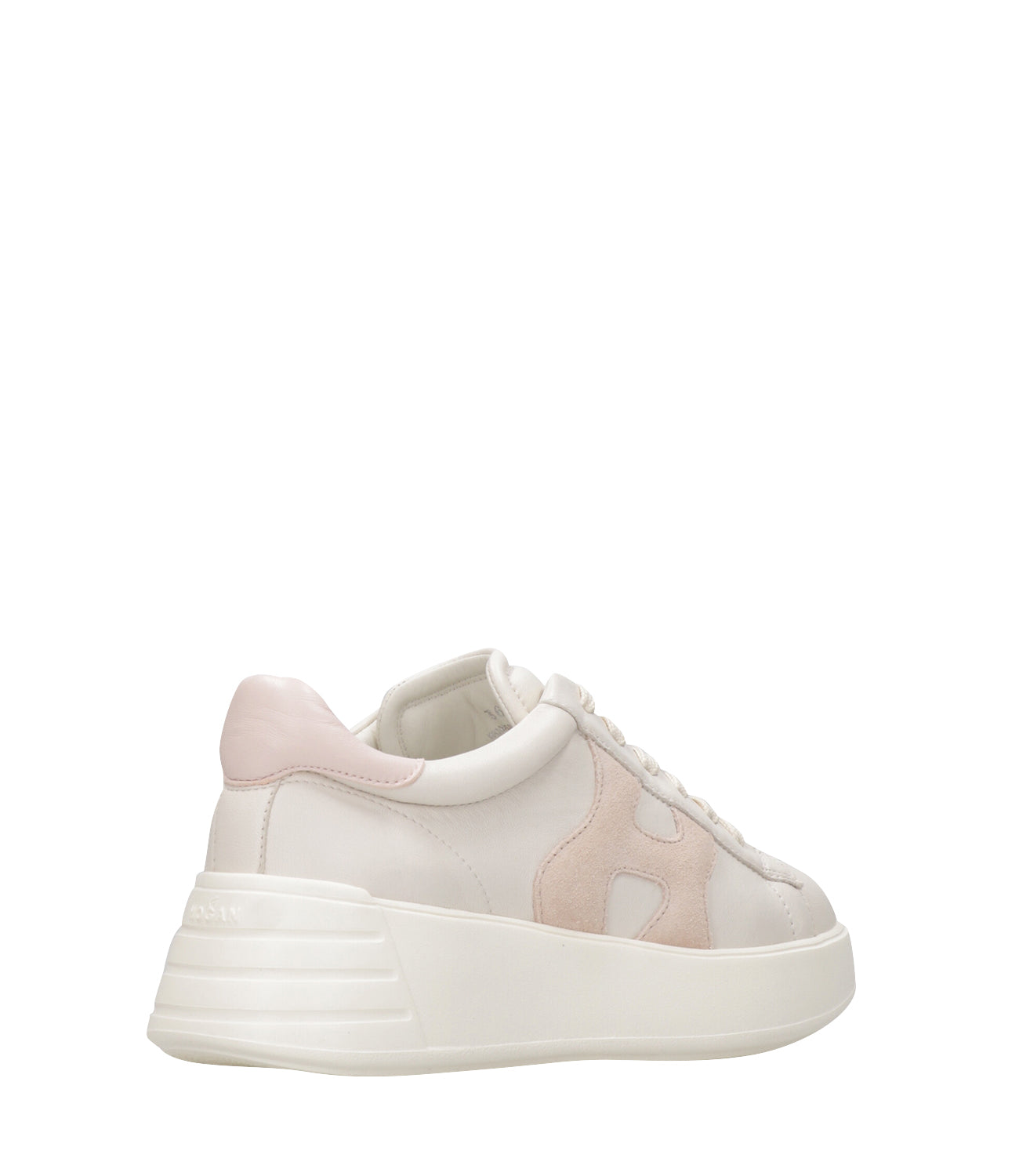Hogan | Sneakers Rebel H562 Avorio e Rosa