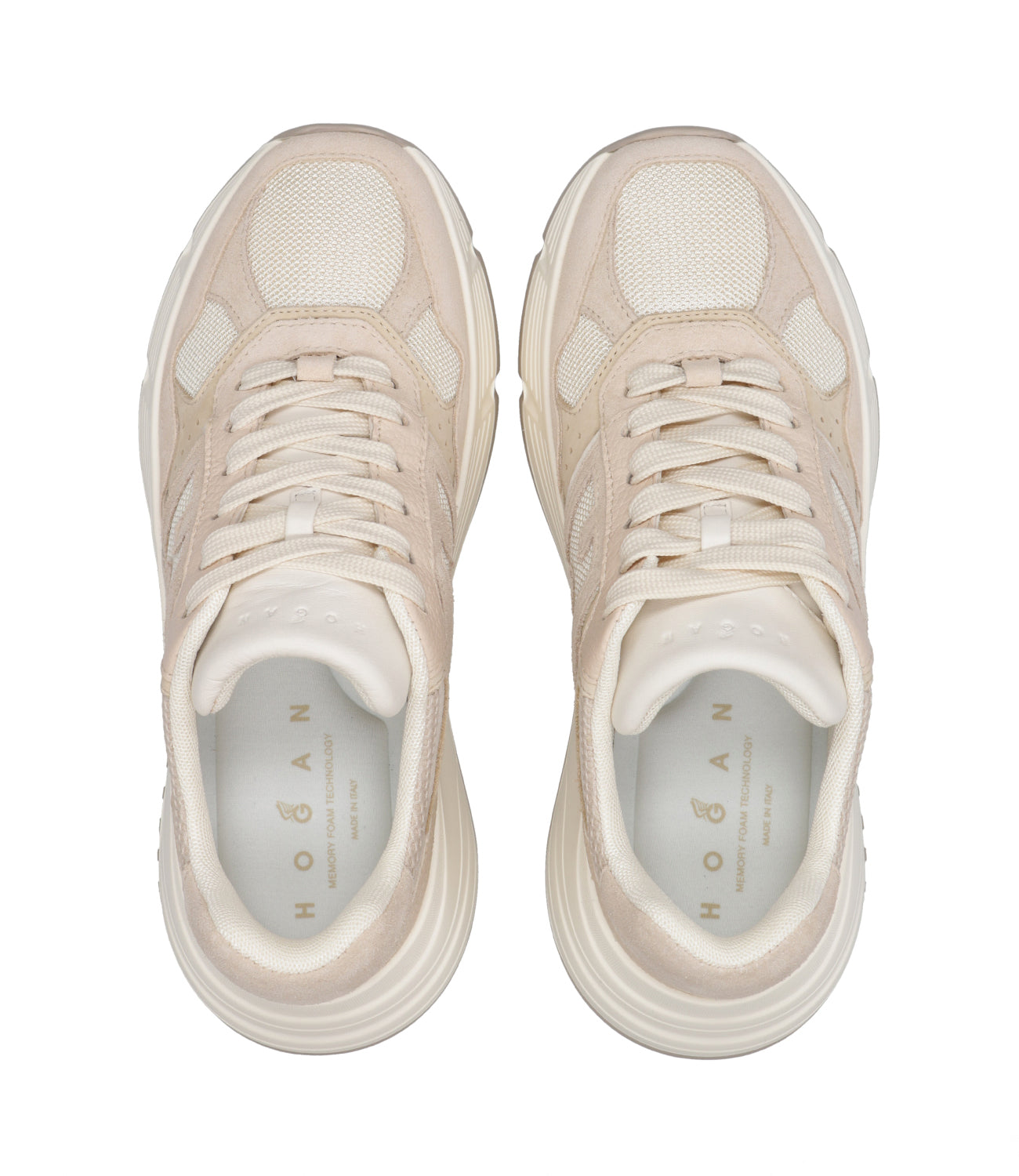 Hogan | Sneakers H669 Allacciato H Beige