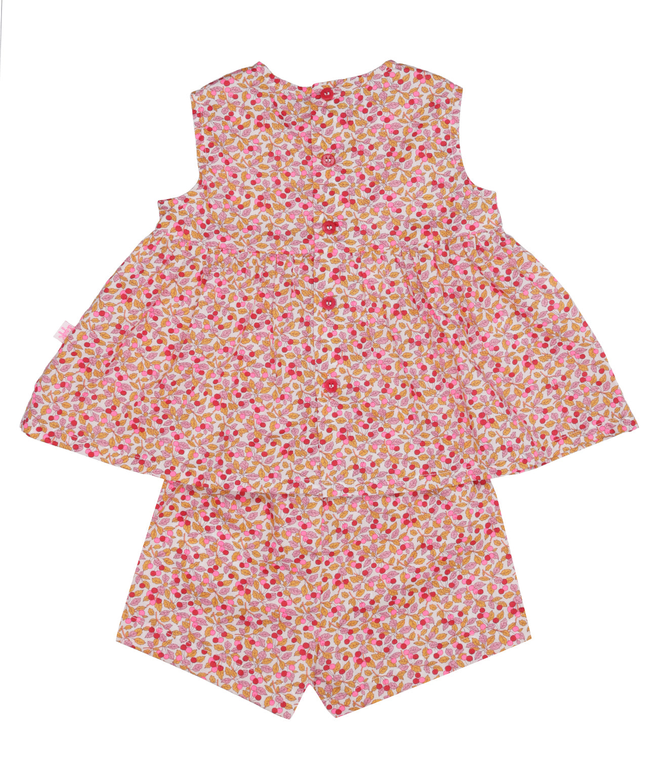 Il Gufo | Set Top Shorts Albicocca