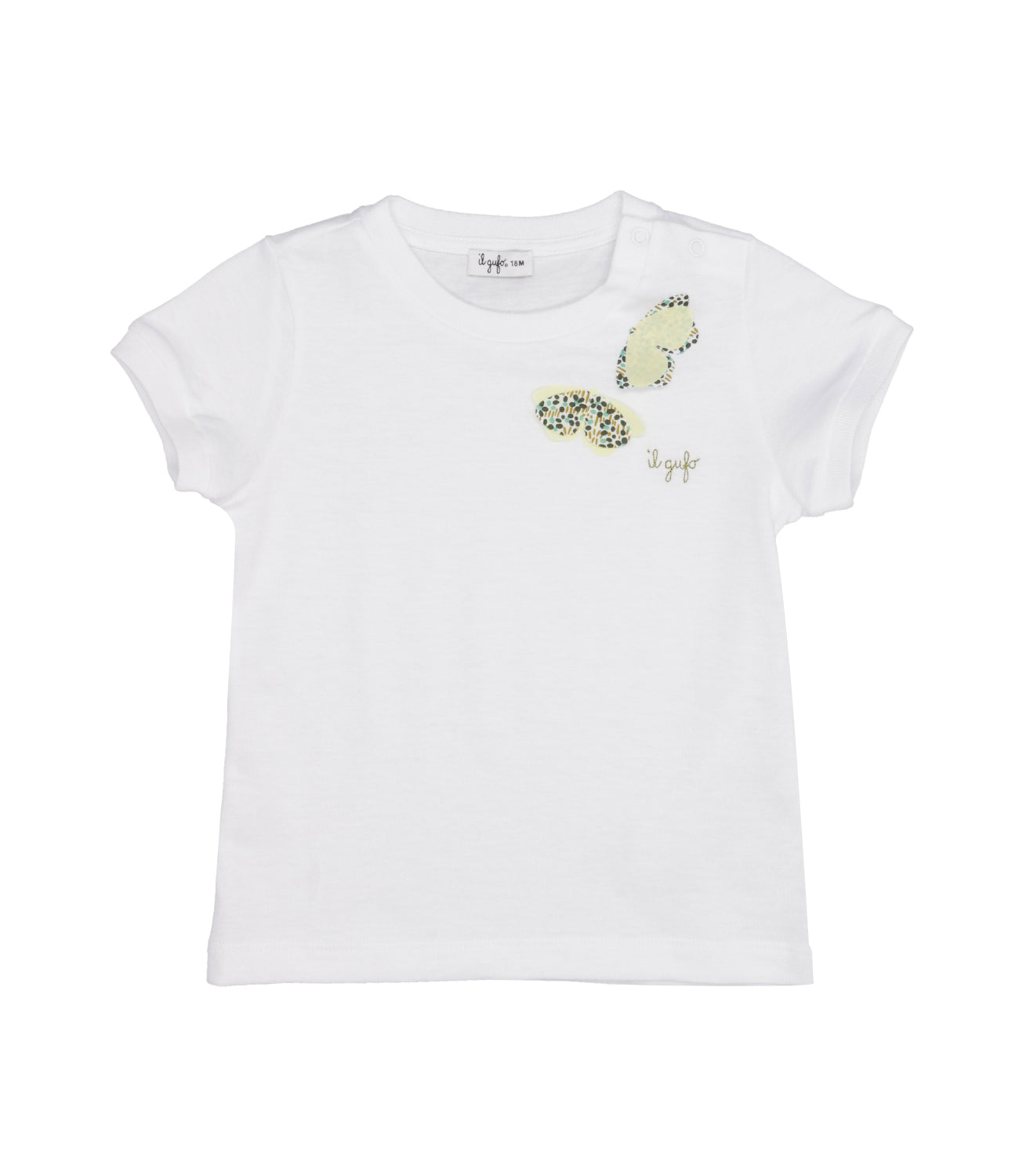Il Gufo | T-Shirt Bianco Verde