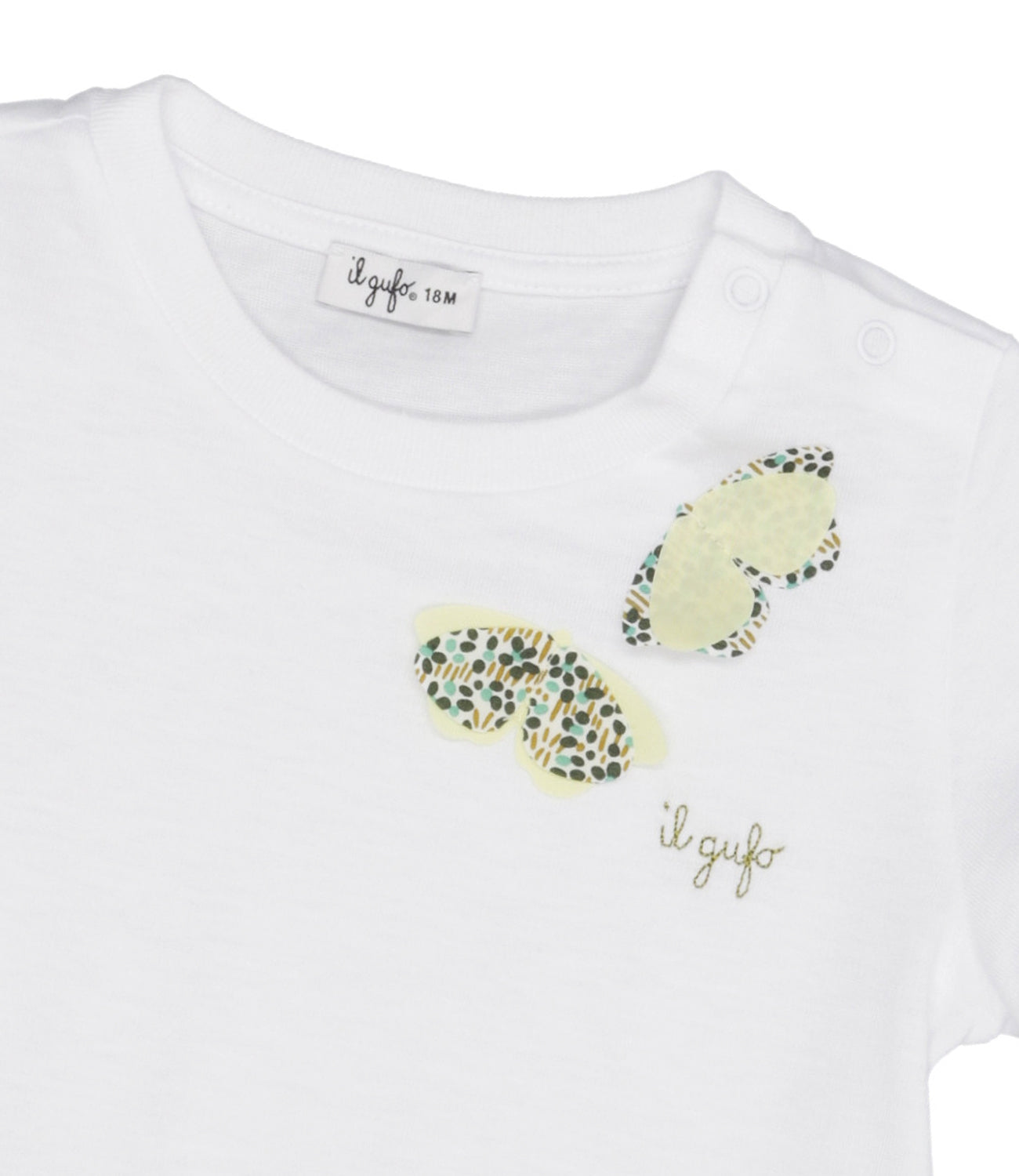 Il Gufo | T-Shirt Bianco Verde