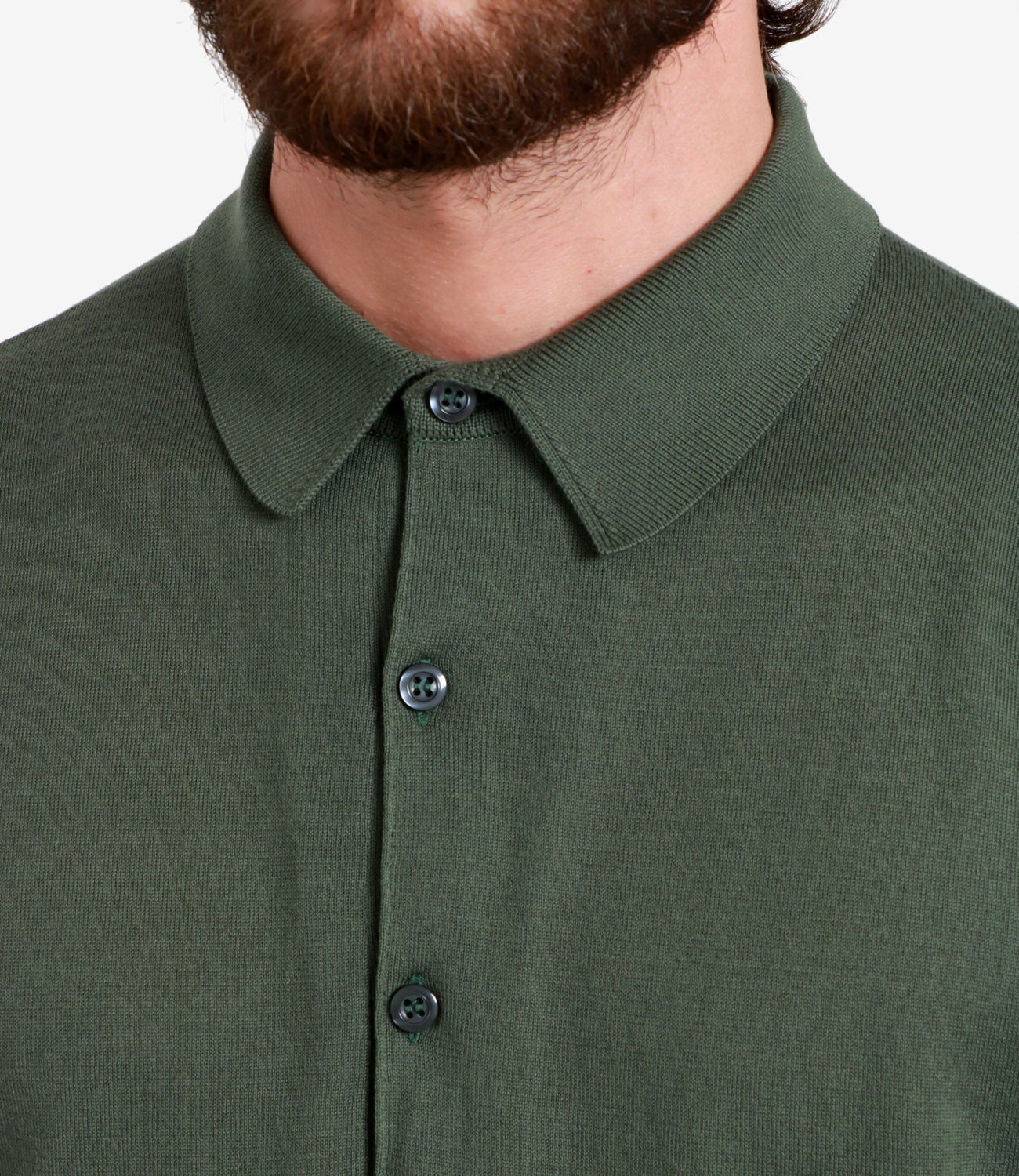 John Smedley | English Green Polo