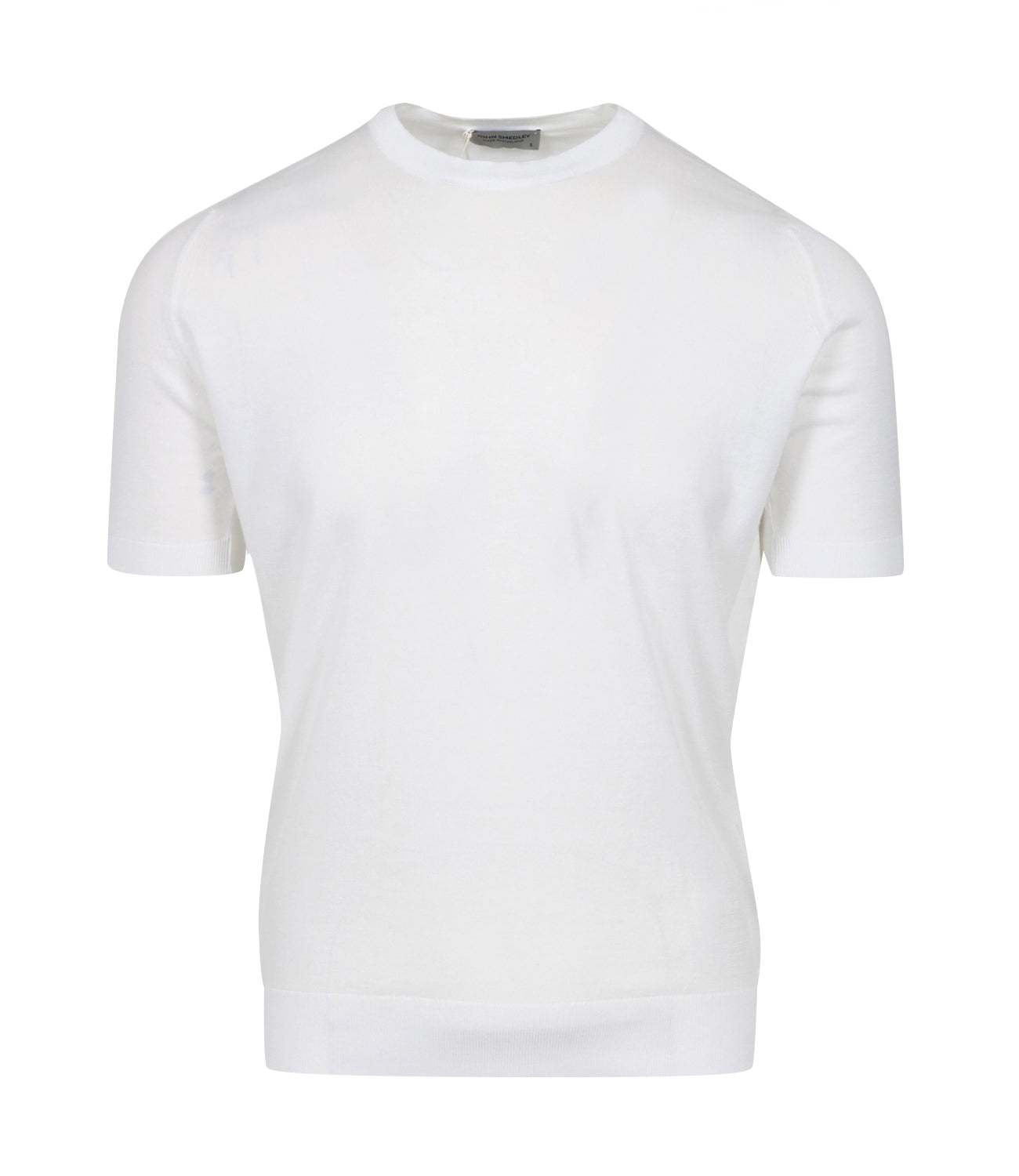 John Smedley | White Jersey