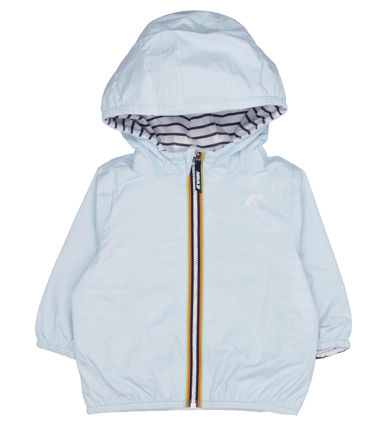 K-Way Kids | Giubbotto Jake Plus 2 Bianco e Celeste