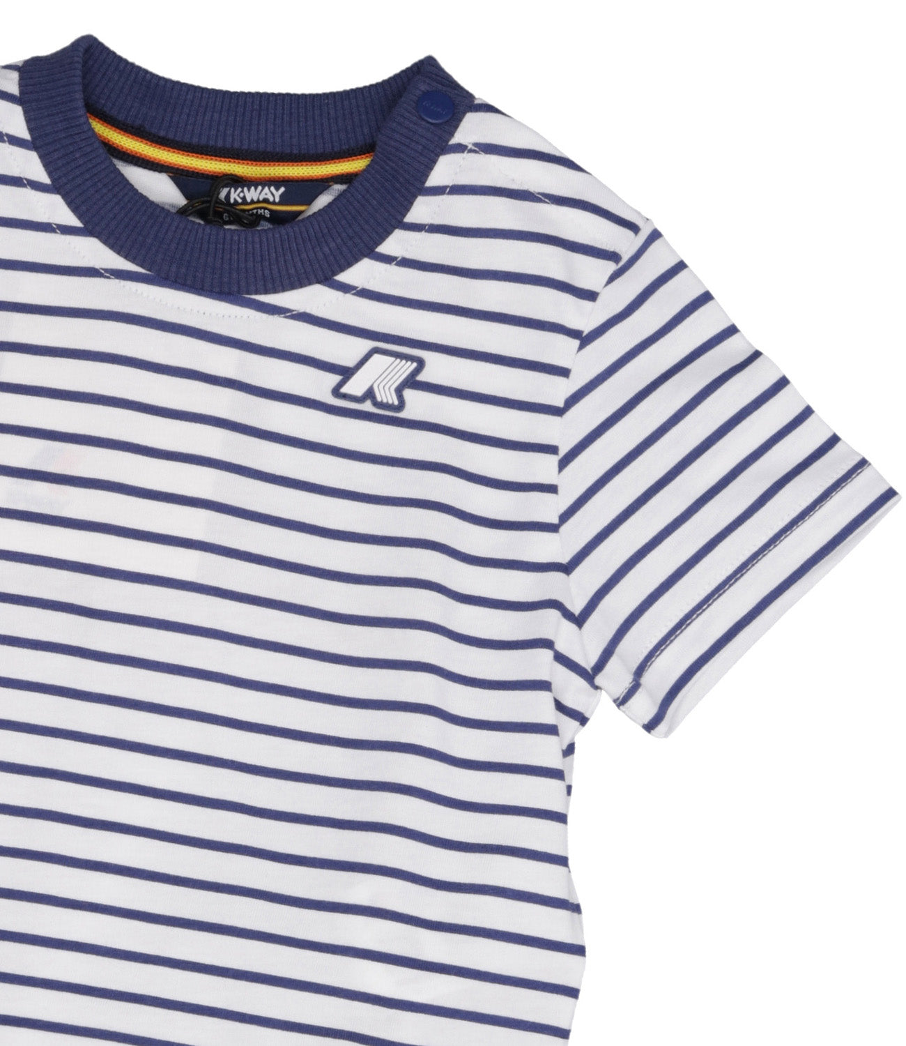 K-Way Kids | Set T-Shirt e Bermuda Bianco e Blu
