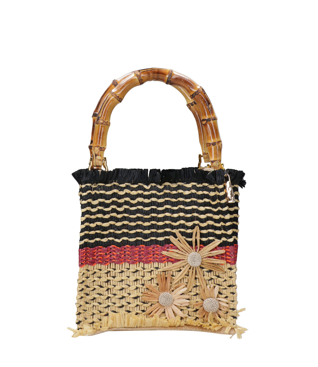 La Milanesa | Marghe Black and Red Bag
