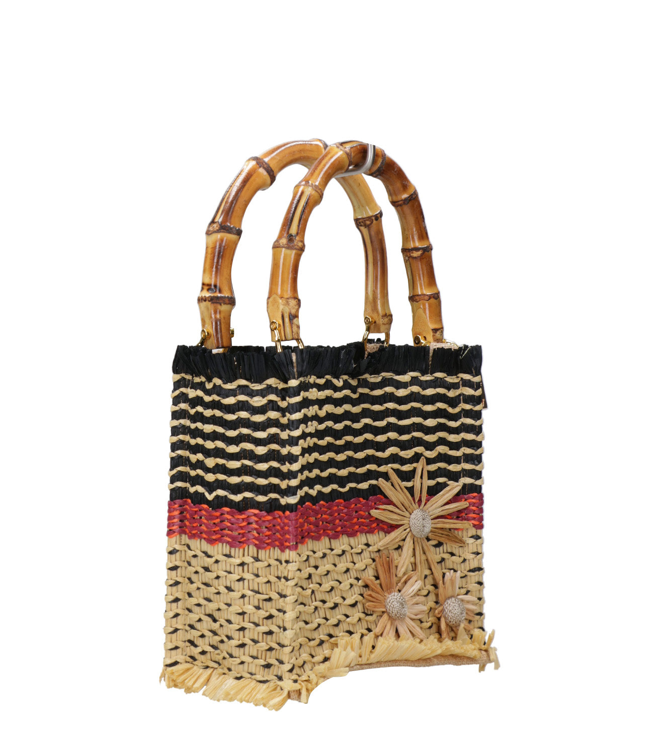 La Milanesa | Marghe Black and Red Bag