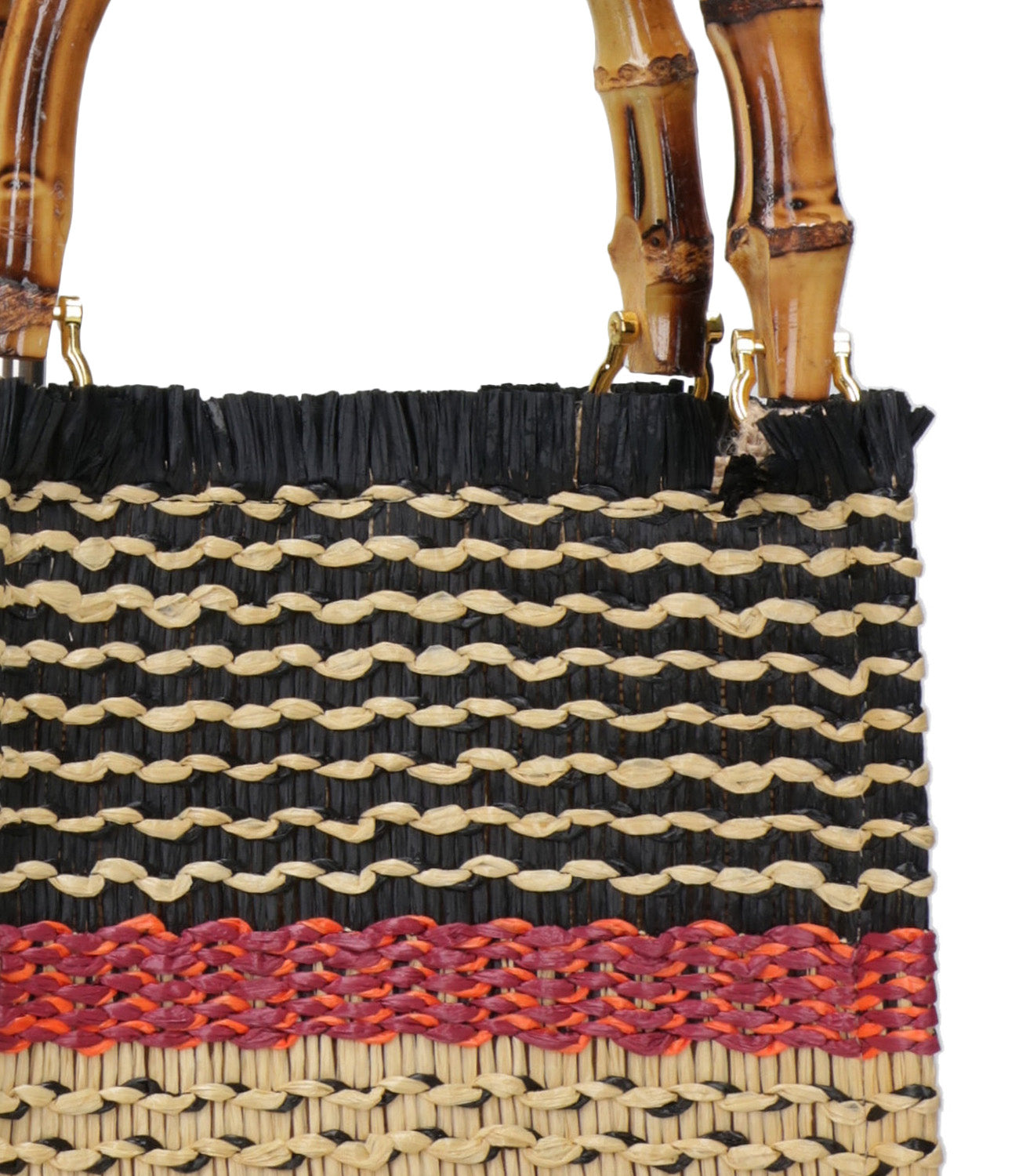 La Milanesa | Marghe Black and Red Bag