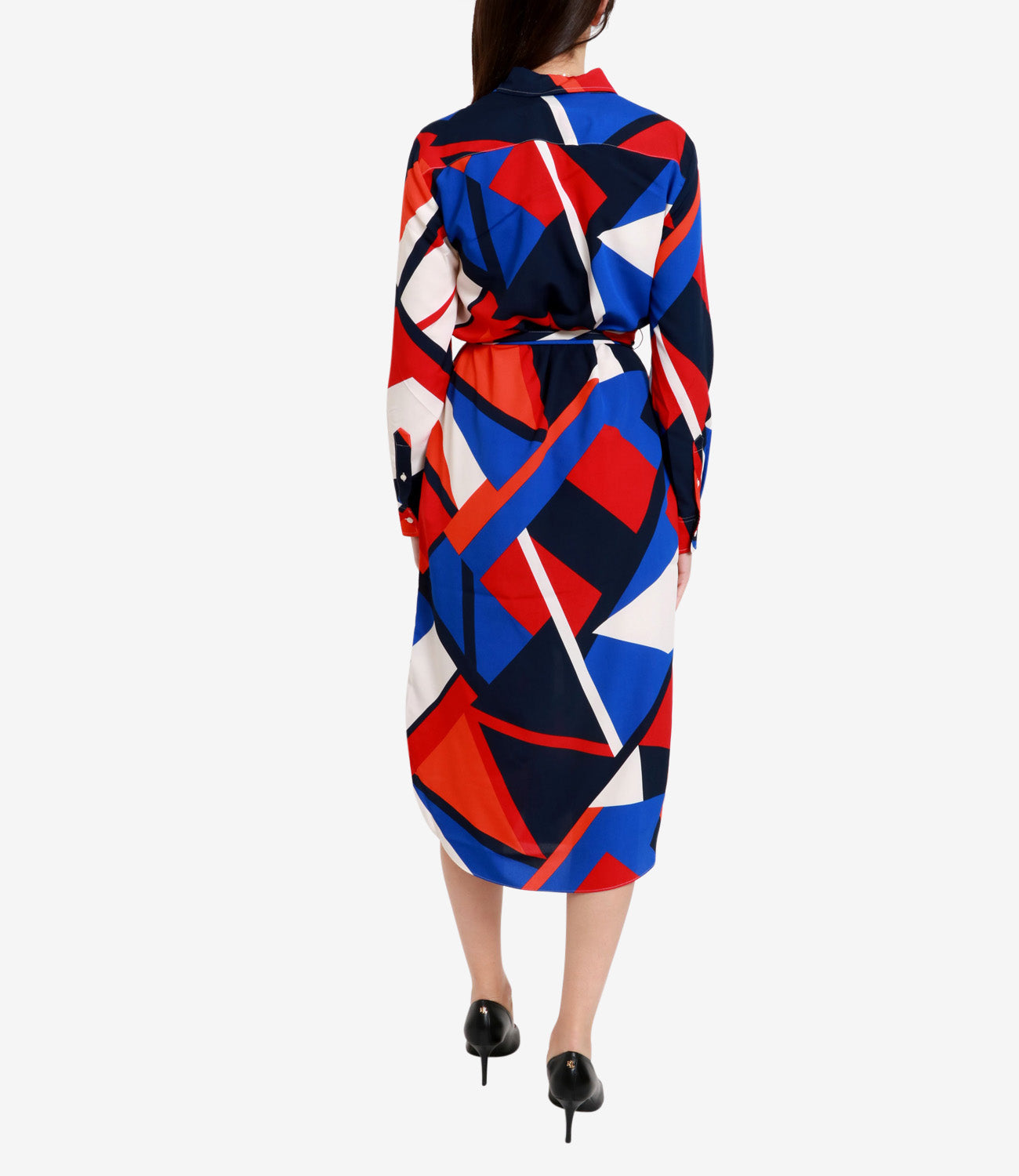 Lauren Ralph Lauren | Abito Shadny Rosso Blu e Azzurro