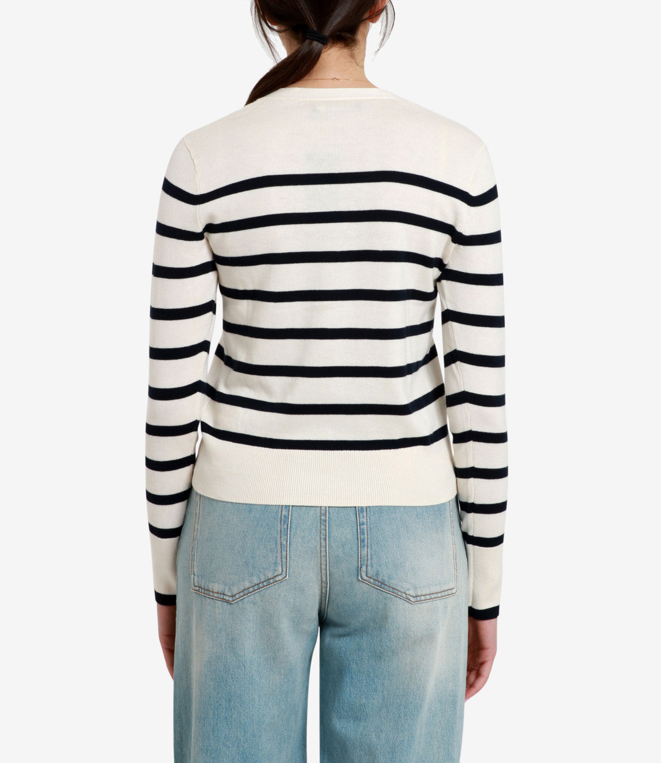 Lauren Ralph Lauren | Cardigan Denzel Crema e Blu