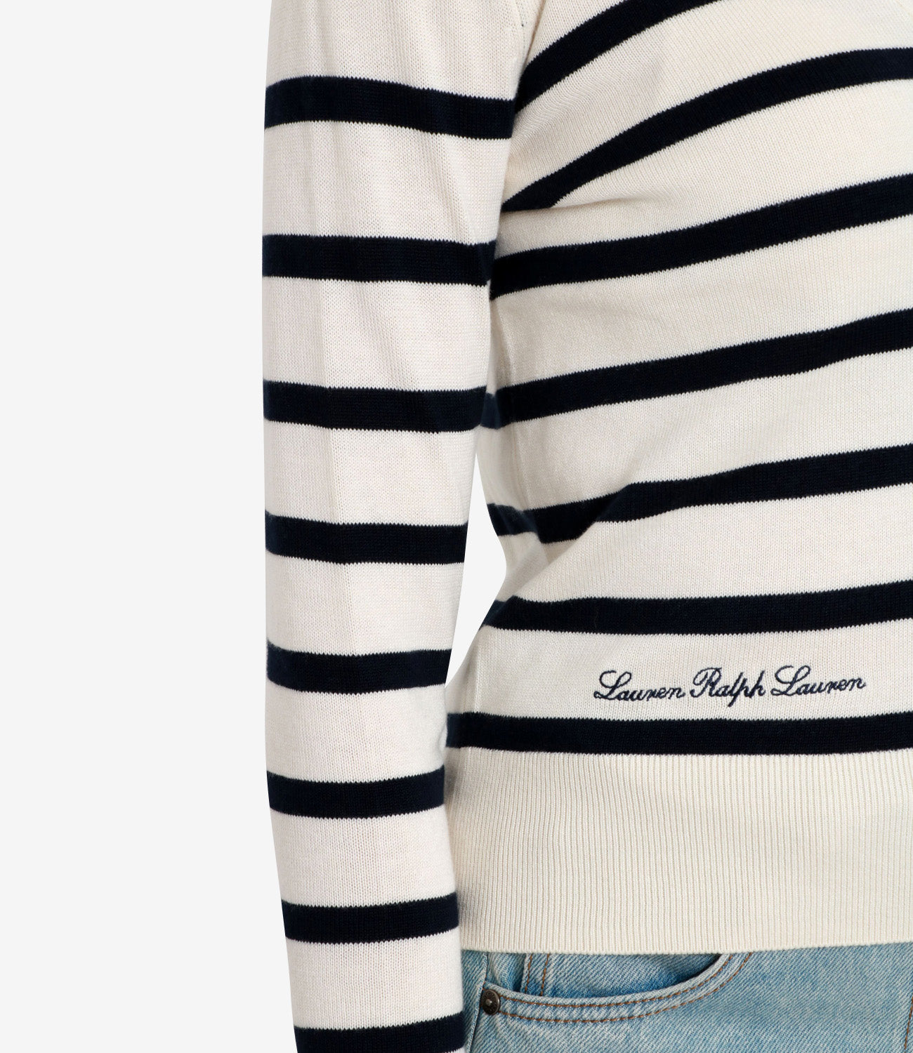 Lauren Ralph Lauren | Cardigan Denzel Crema e Blu