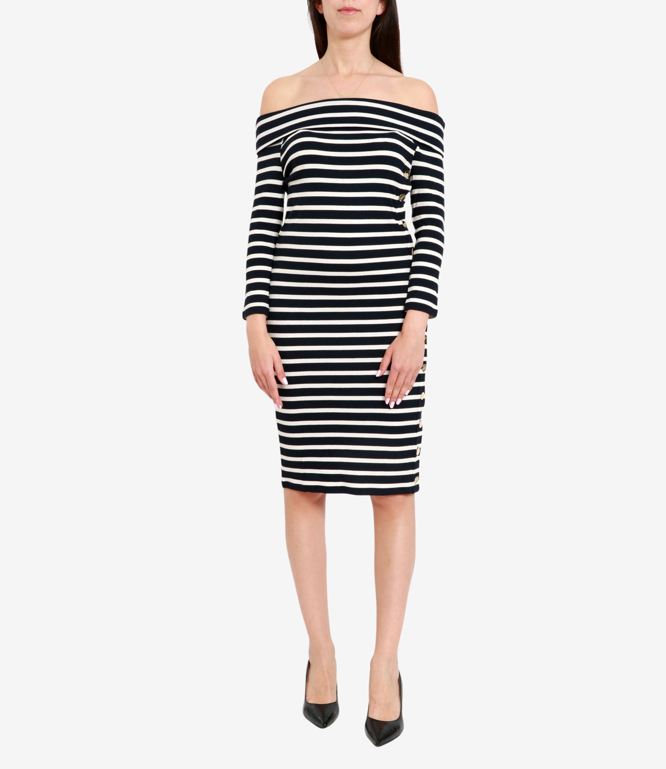 Lauren Ralph Lauren | Abito Jadrien Blu navy e Crema