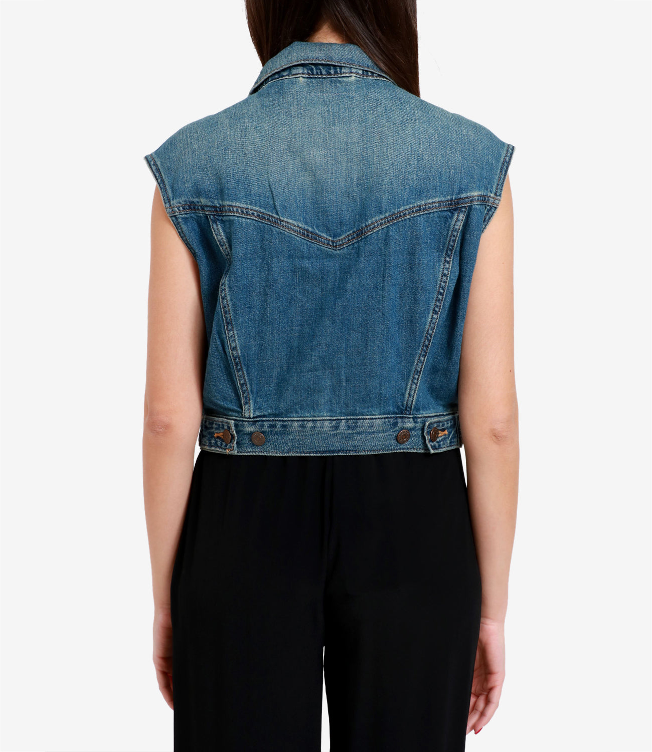 Levis | Smanicato Shrunken 90s Denim medio