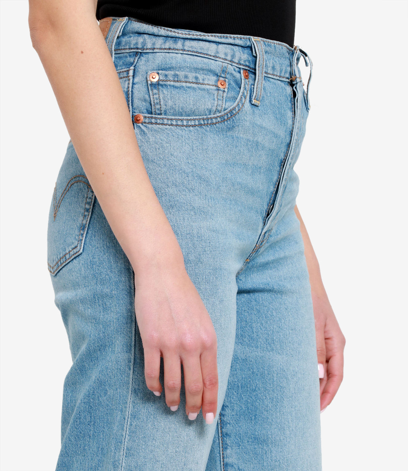 Levis | Jeans Ribcage Straight Denim chiaro