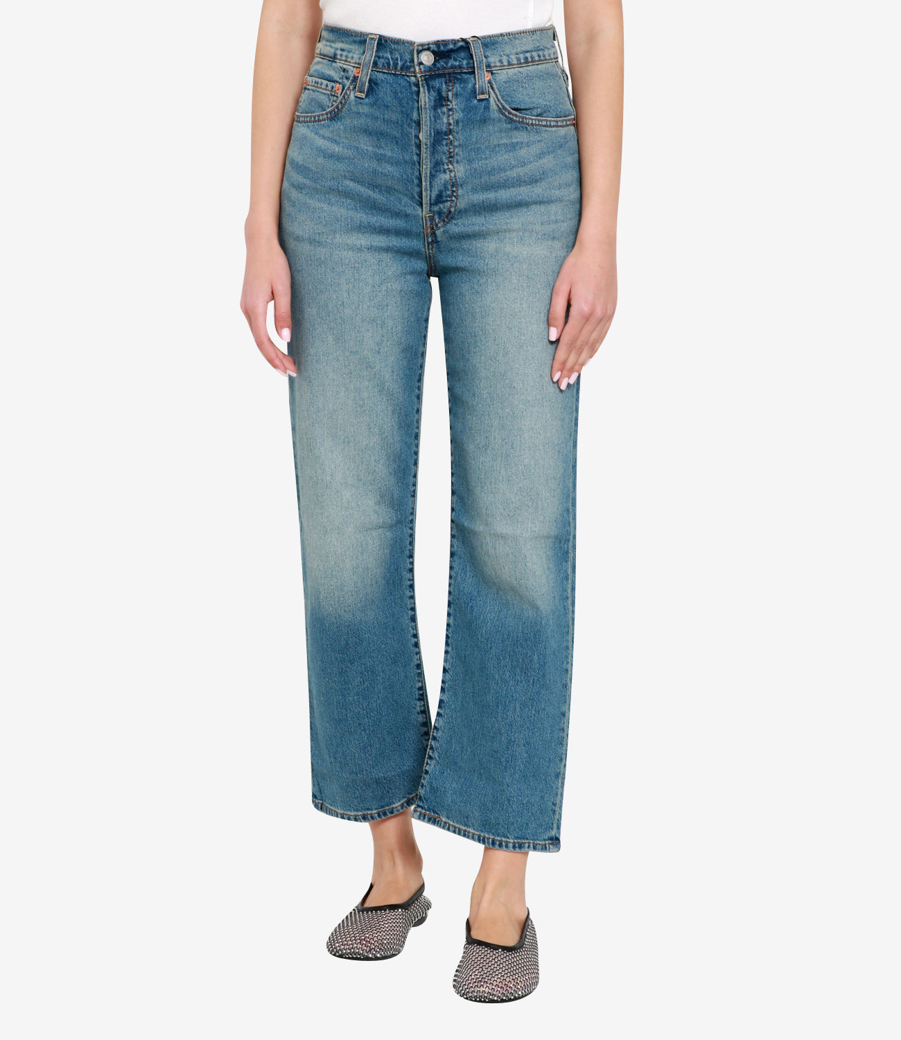 Levis | Jeans Ribcage Straight Denim medio