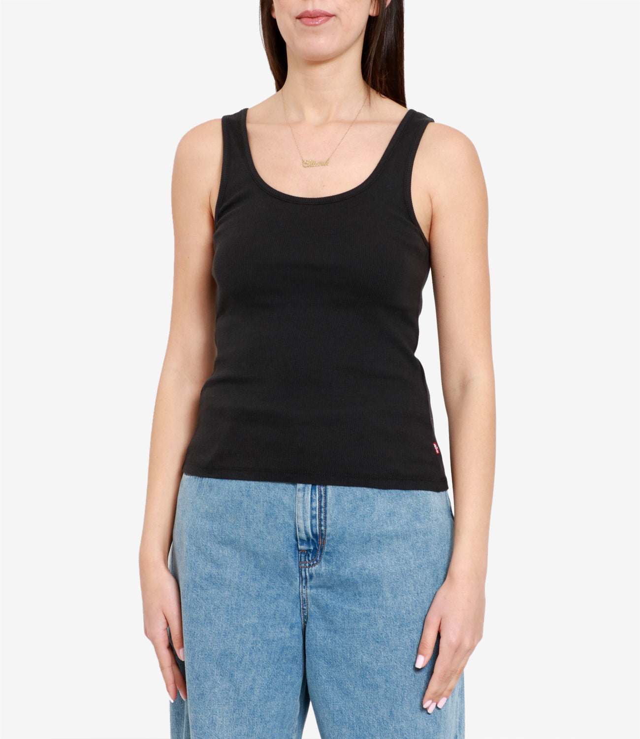 Levis | Canotta Essential Rib Tank Nero