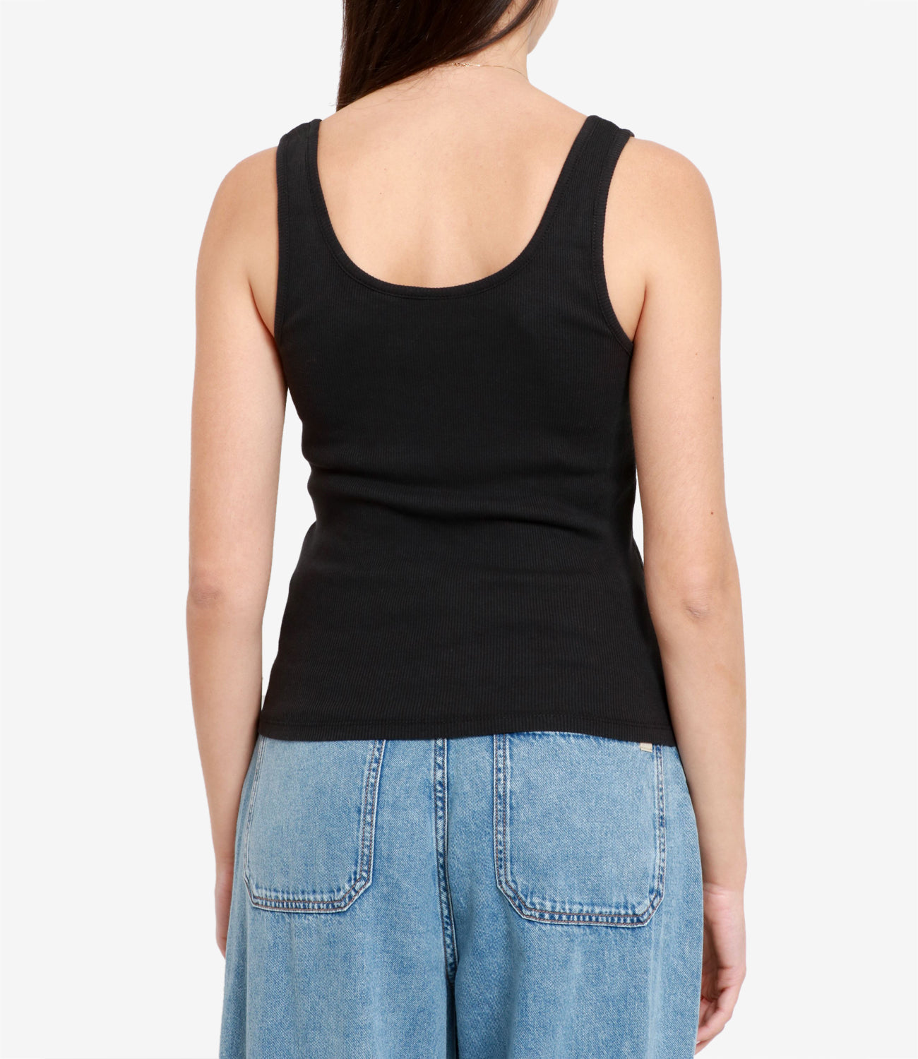 Levis | Canotta Essential Rib Tank Nero