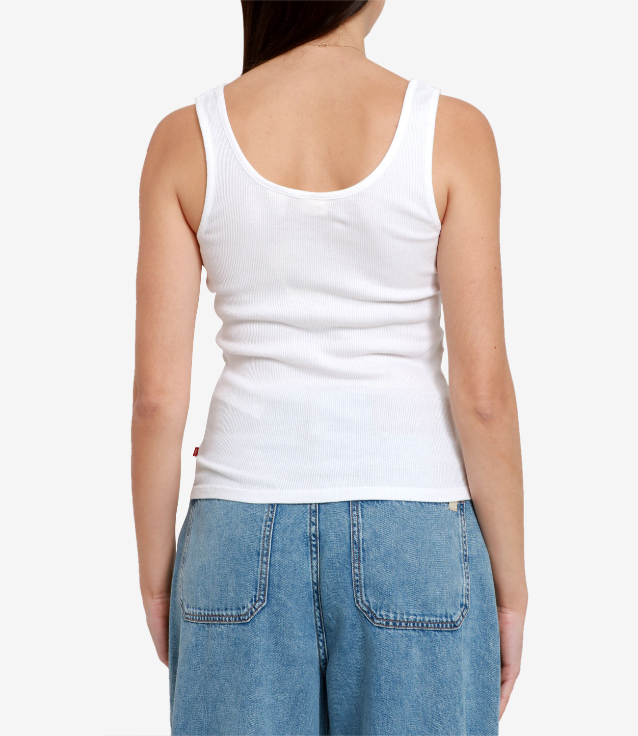 Levis | Canotta Essential Rib Tank Bianco