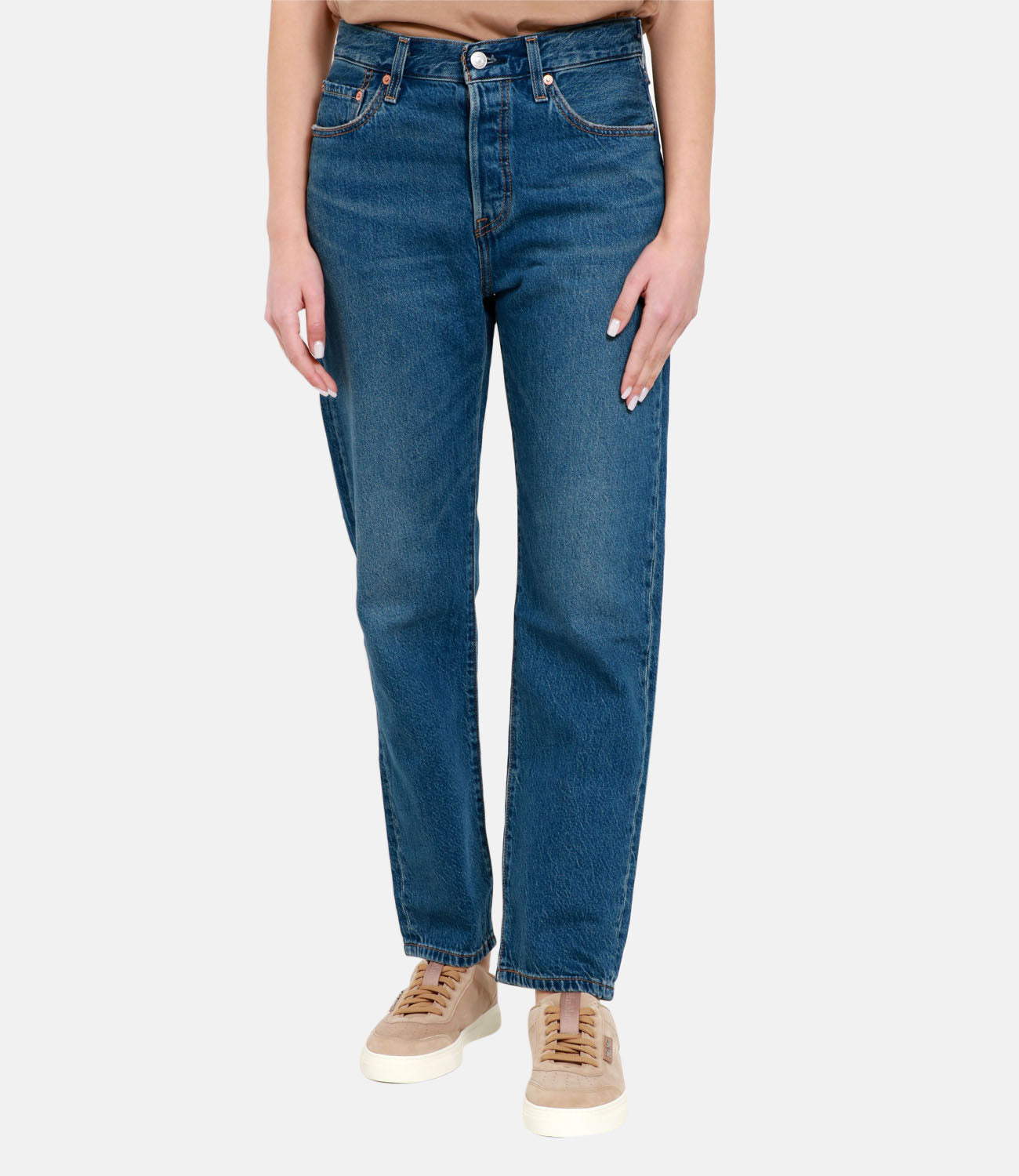 Levis | Jeans 501 Crop Denim Medium