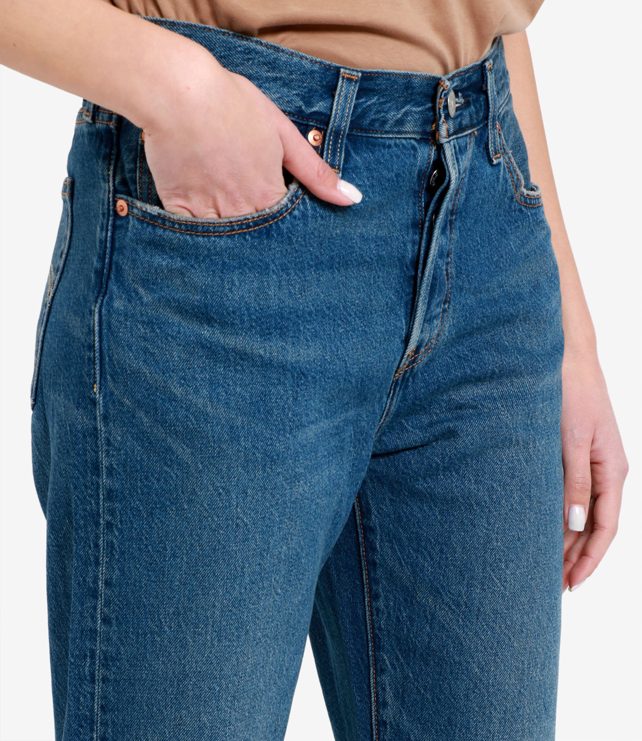 Levis | Jeans 501 Crop Denim Medium