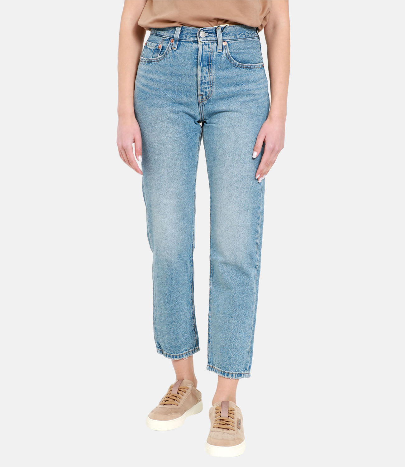 Levis | Jeans 501 Crop Denim clear