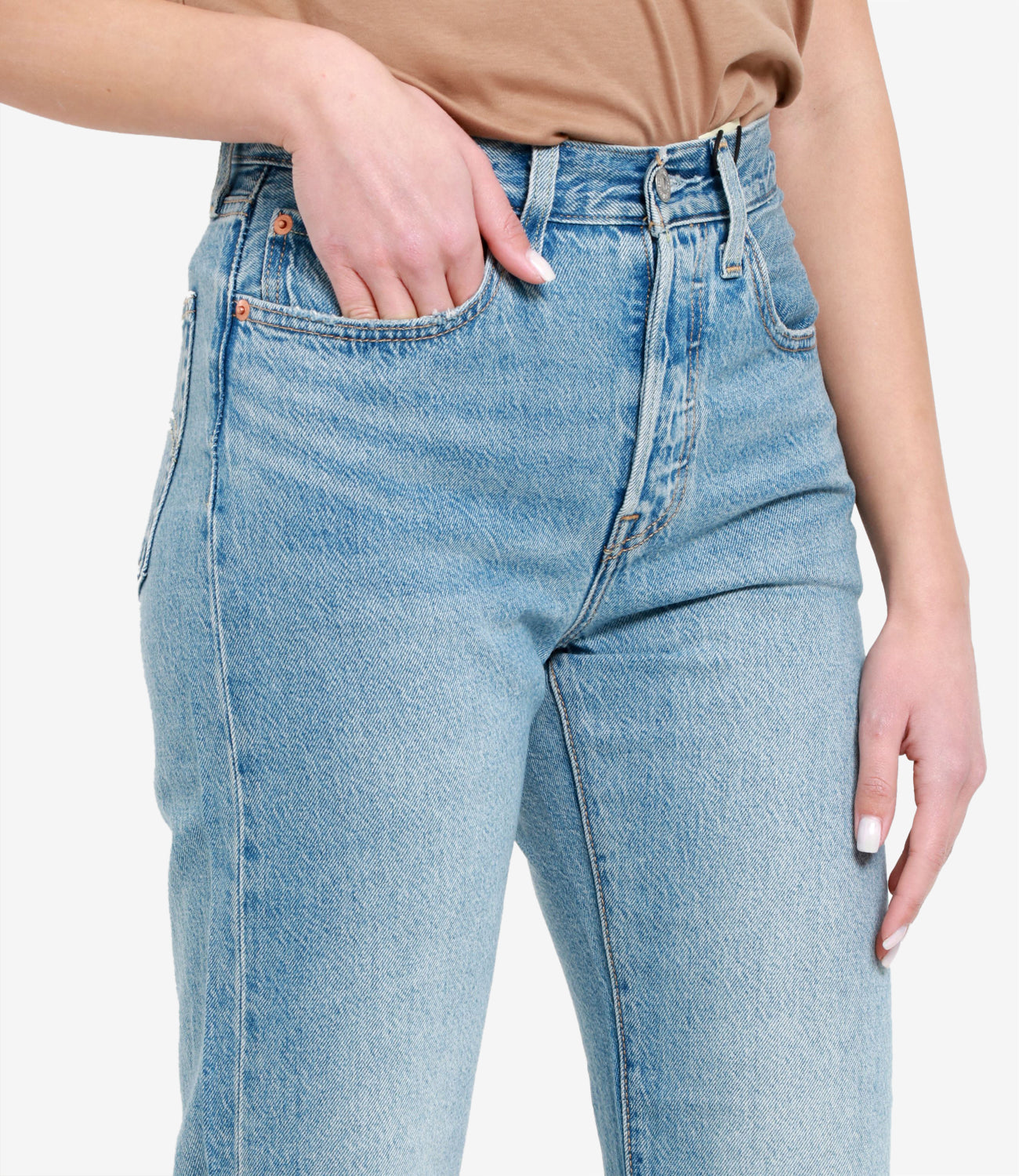 Levis | Jeans 501 Crop Denim clear