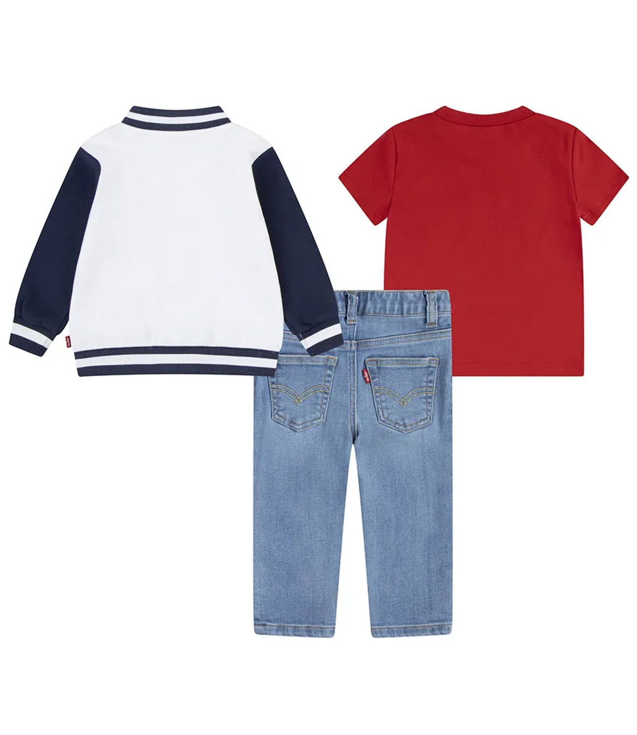 Levis Kids | Set T-Shirt e Pantalone Bianco e Rosso