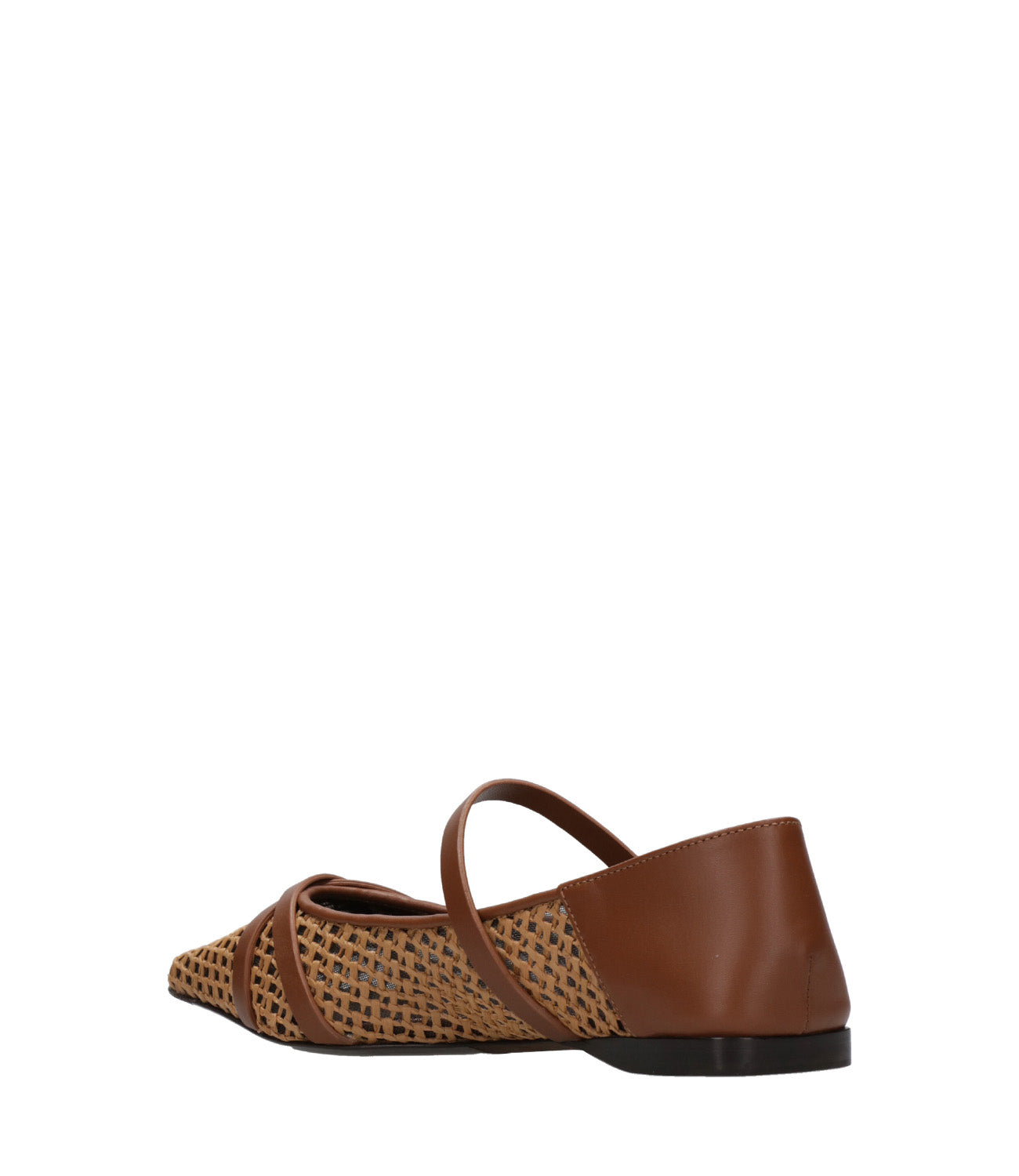 Max Mara | Ballerina Woven Flat Leather