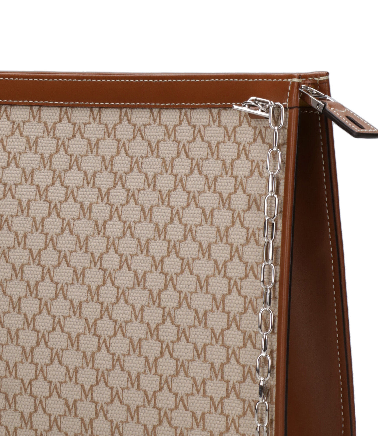 Max Mara | Pochette Mmtrouss Beige e Cuoio