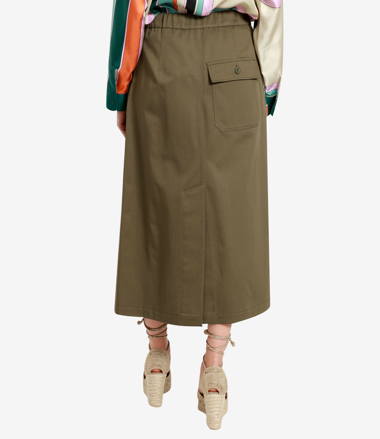 Max Mara Weekend | Gonna Lallo Verde militare