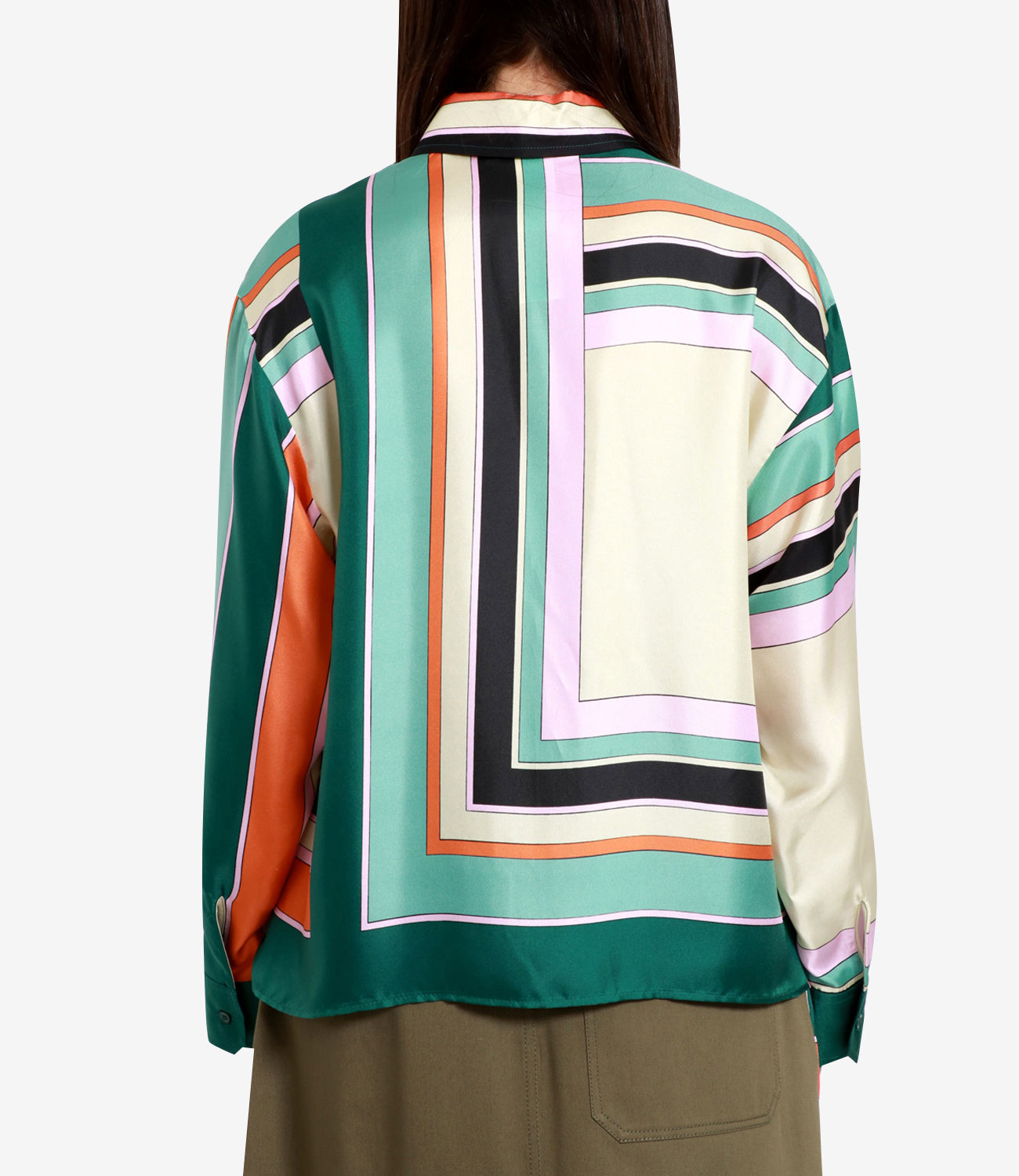 Max Mara Weekend | Formia Shirt Green and Orange