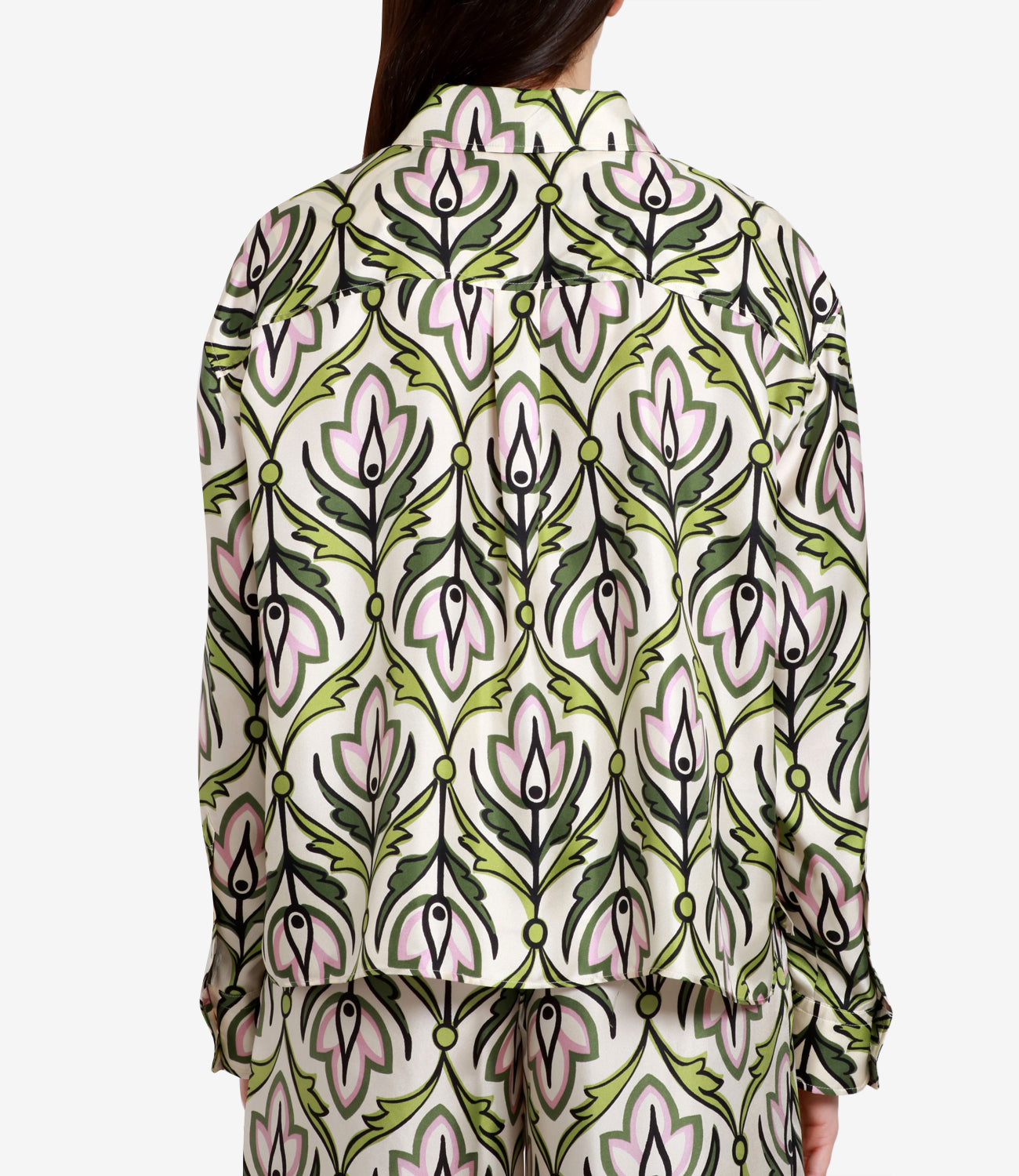 Max Mara Weekend | Enfasi Shirt Cream and Green