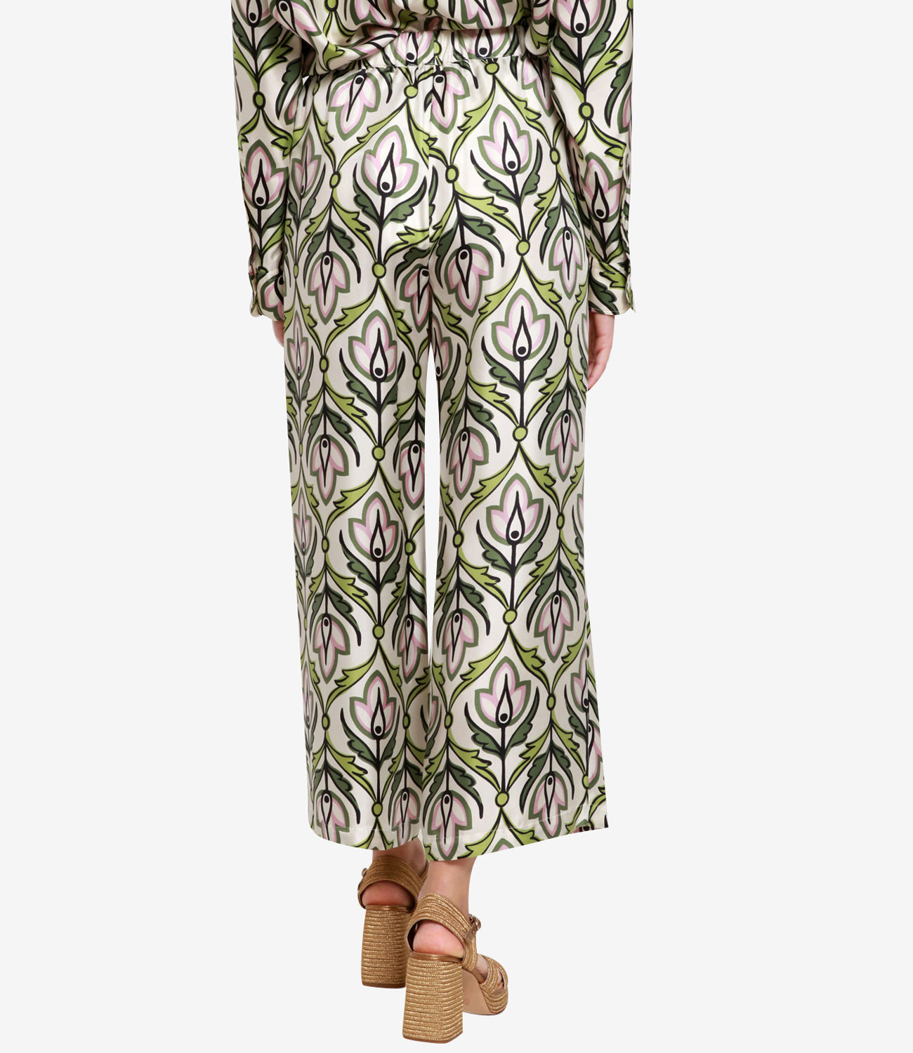 Max Mara Weekend | Pantalone Eusebio Panna e Verde