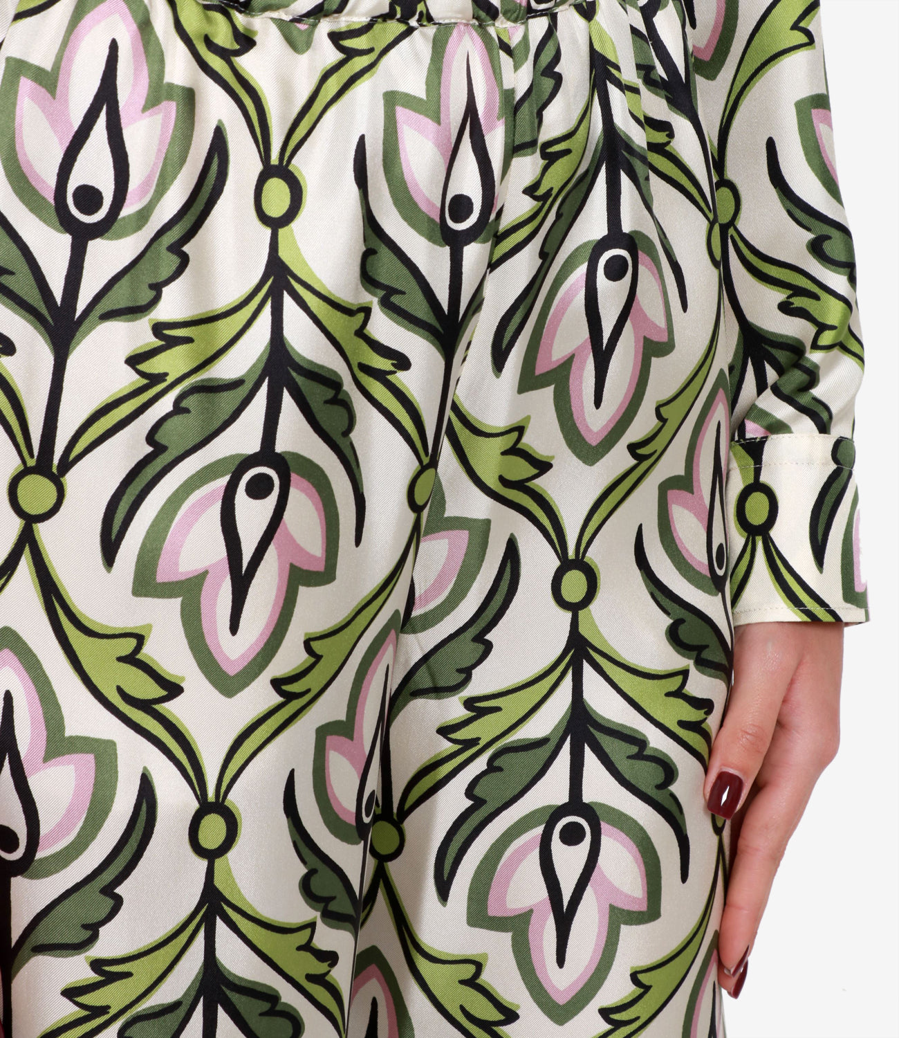 Max Mara Weekend | Pantalone Eusebio Panna e Verde