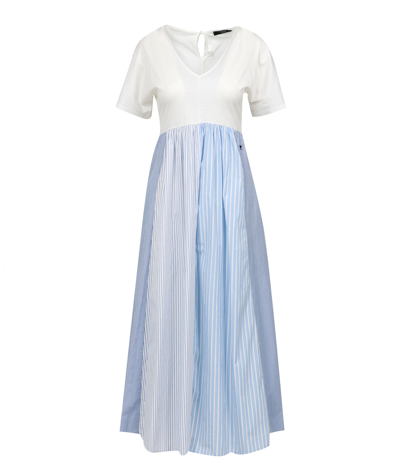 Max Mara Weekend | White and Heavenly Bronze Dress