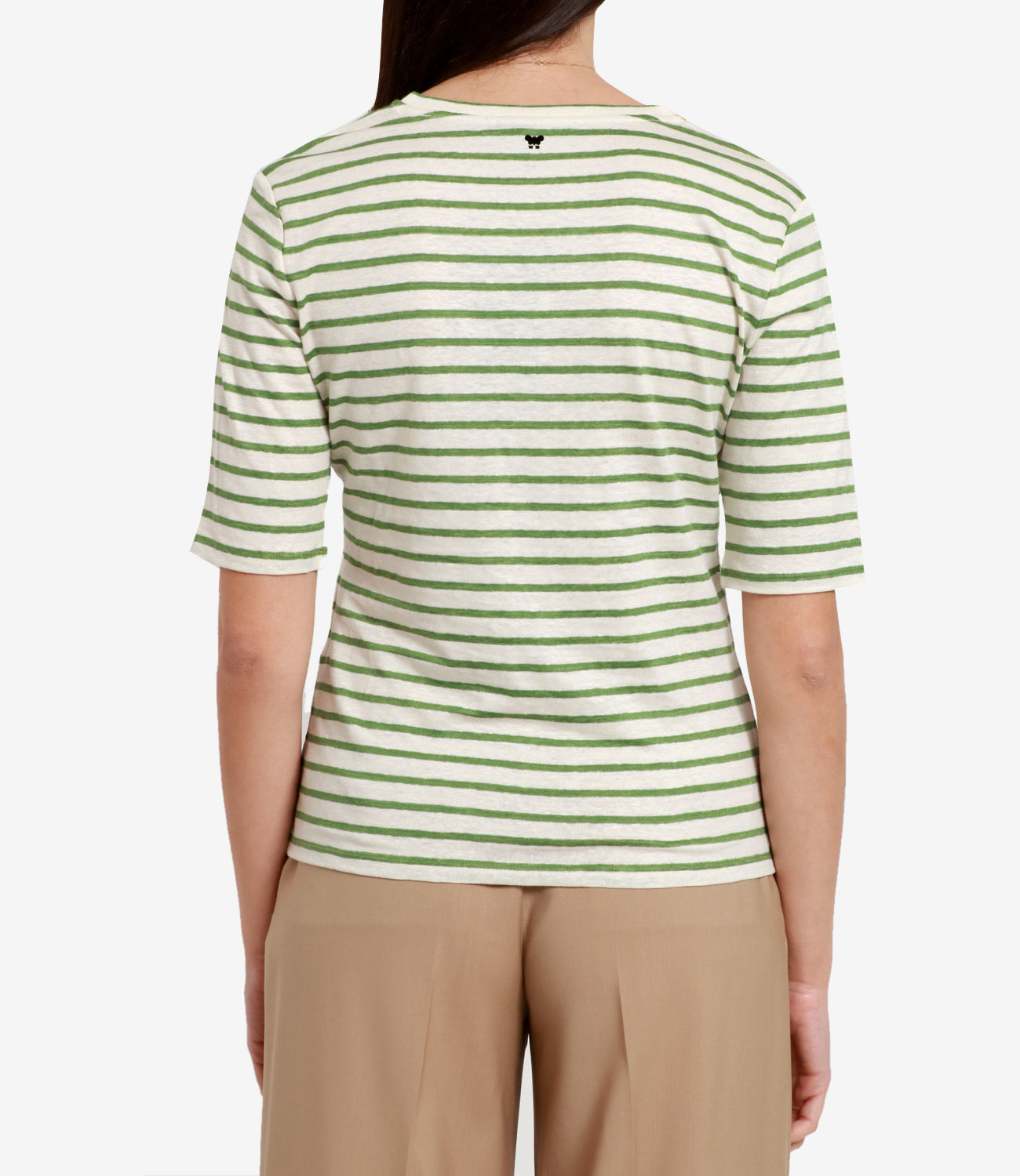 Max Mara Weekend | Blusa Opzione Ecru e Verde