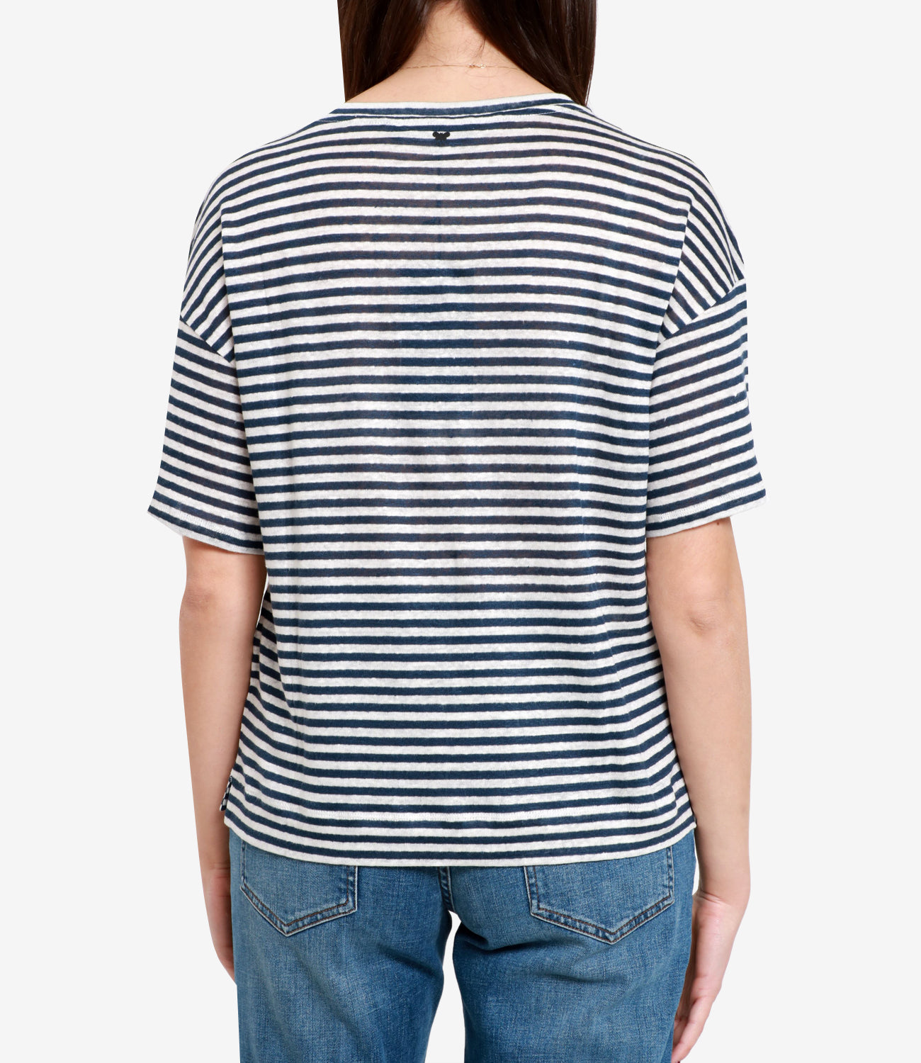 Max Mara Weekend | T-Shirt Boat White and Blue