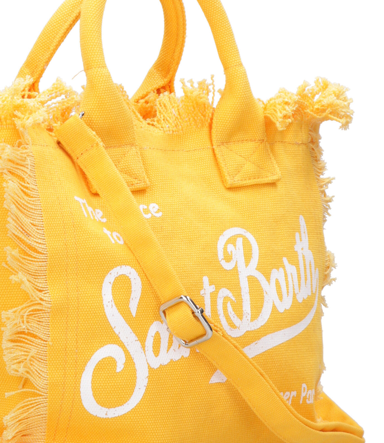MC2 Saint Barth | Borsa a Mano Colette Canvas Small Giallo