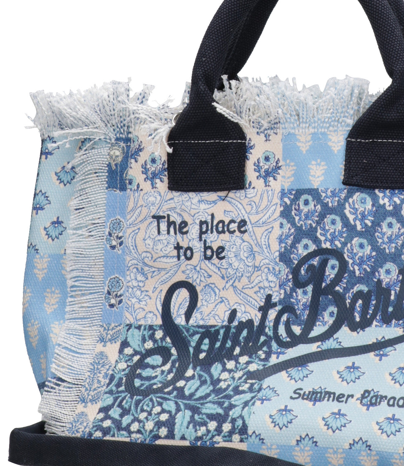 MC2 Saint Barth | Borsa a Mano Colette Small Blu denim