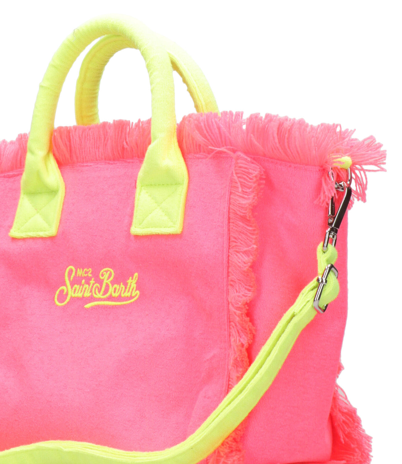 MC2 Saint Barth | Borsa a Mano Colette Sponge Rosa fluo