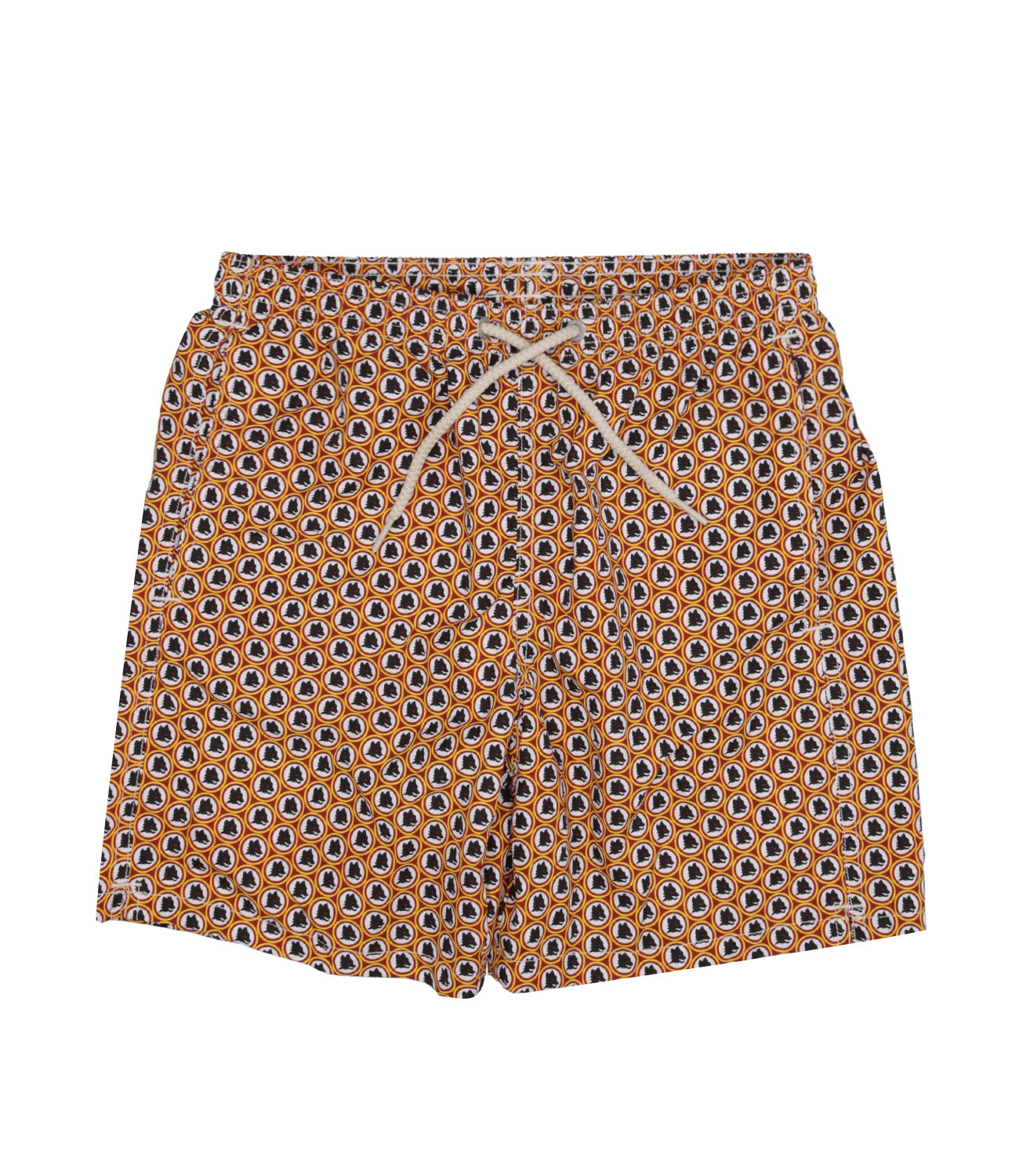MC2 Saint Barth Kids | Costume Boxer Arancio e Nero