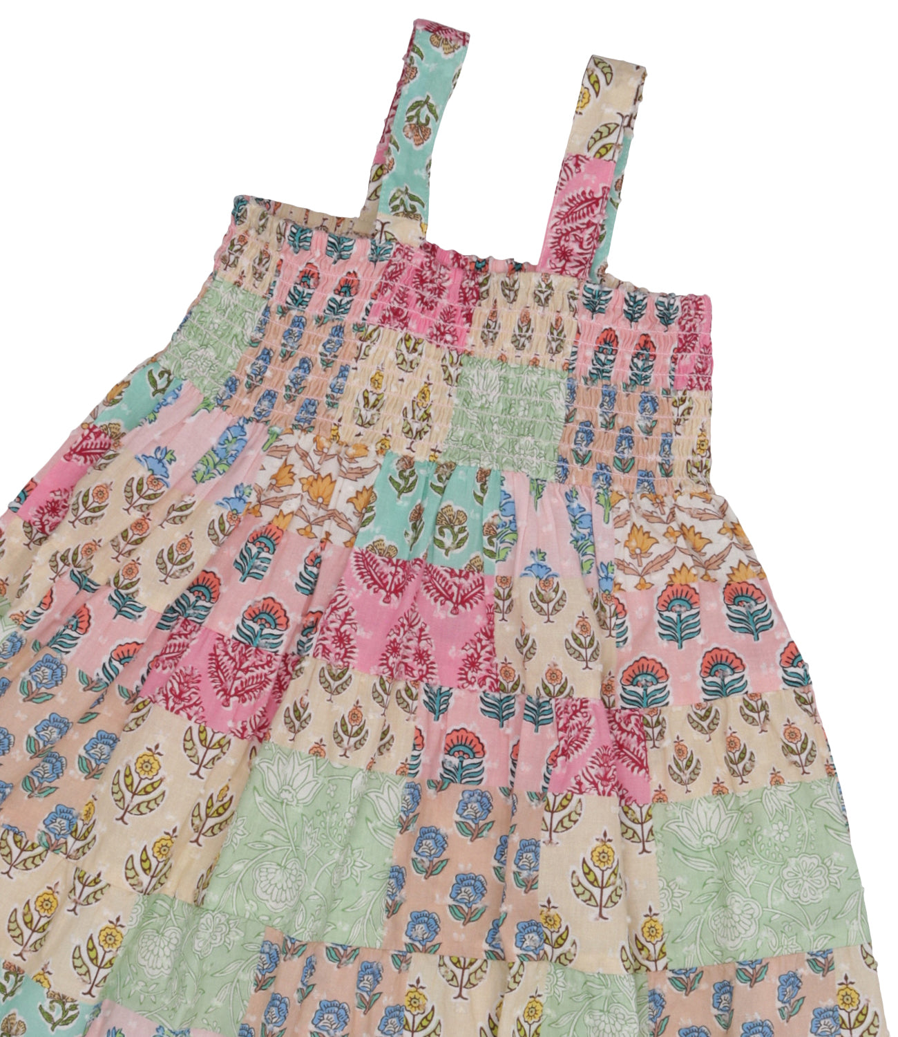 MC2 Saint Barth Kids | Abito Jemine Rosa e Beige