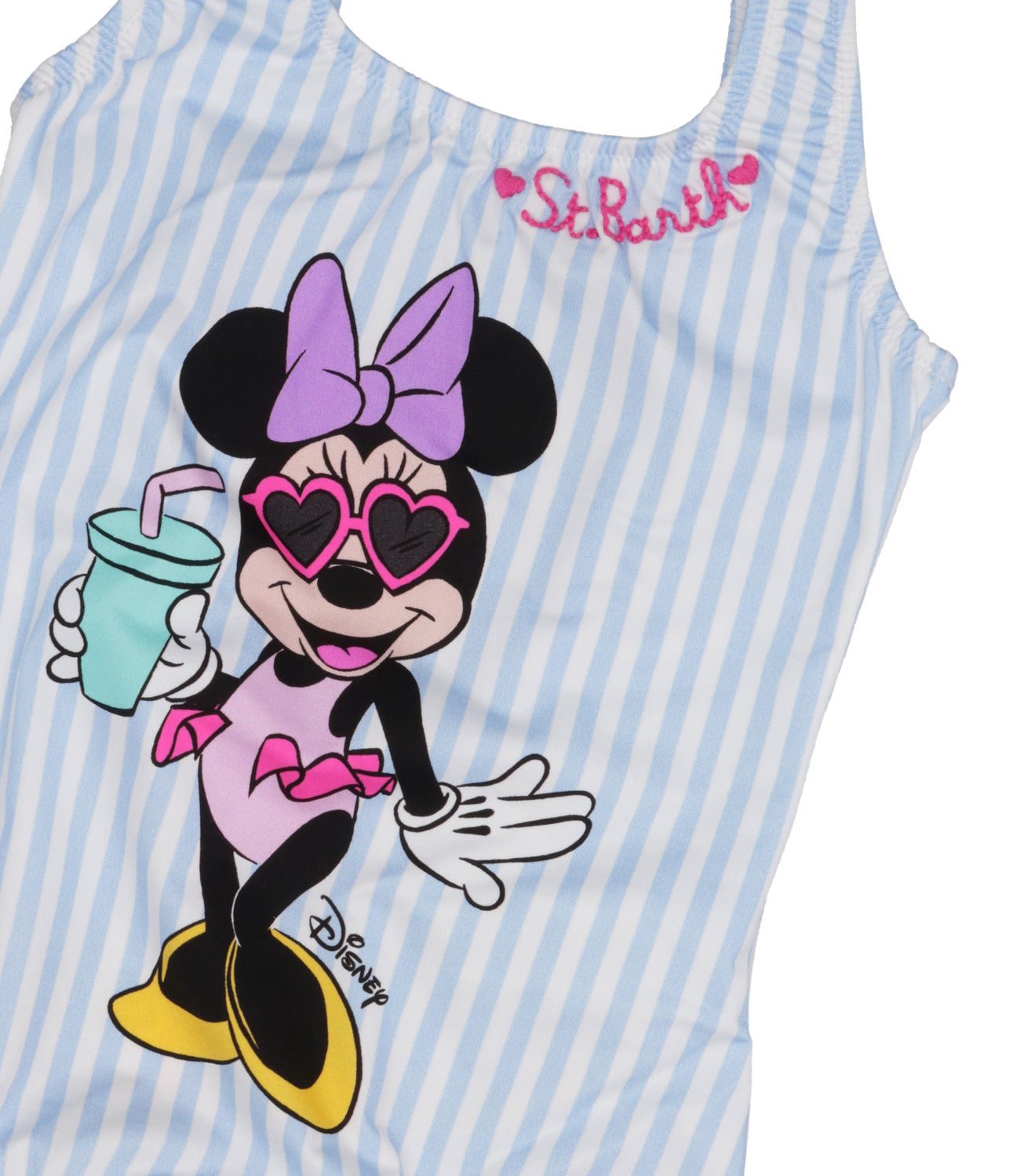 MC2 Saint Barth Kids | Costume Intero Bianco e Celeste