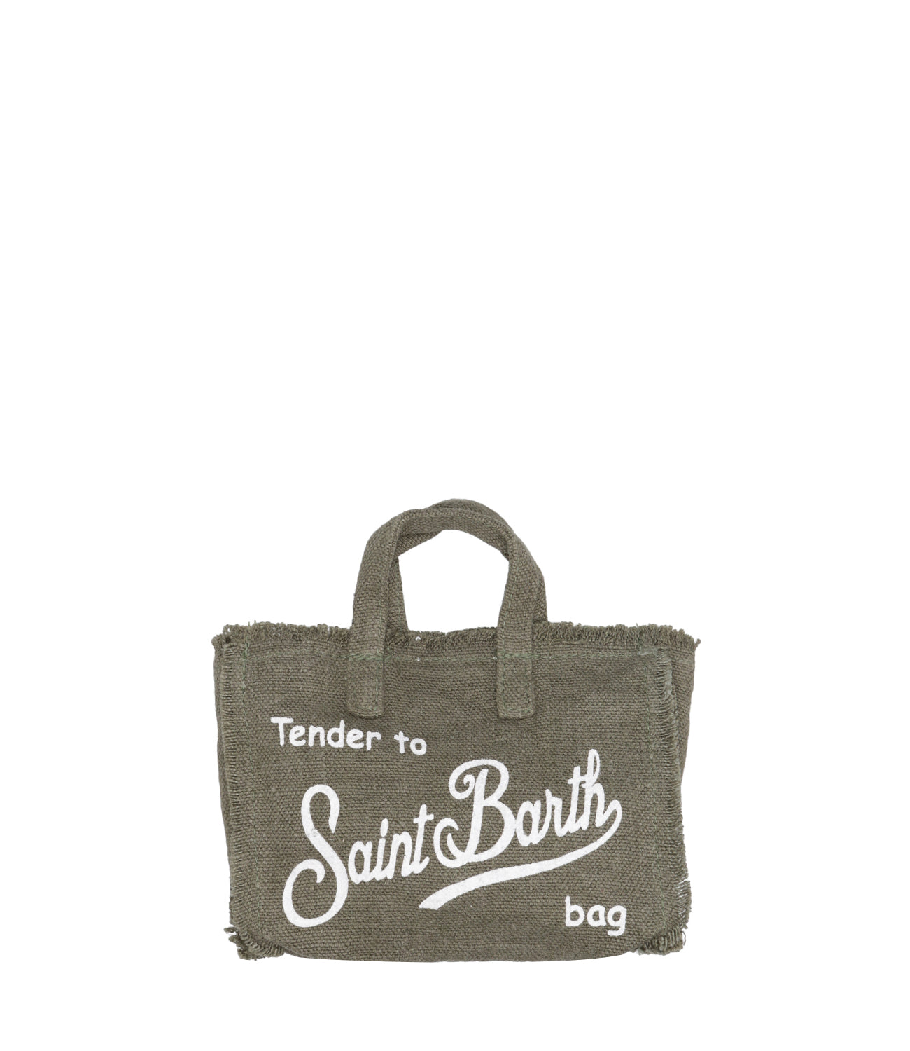 MC2 Saint Barth | Porta Telefono Phone Bag Linen Verde militare