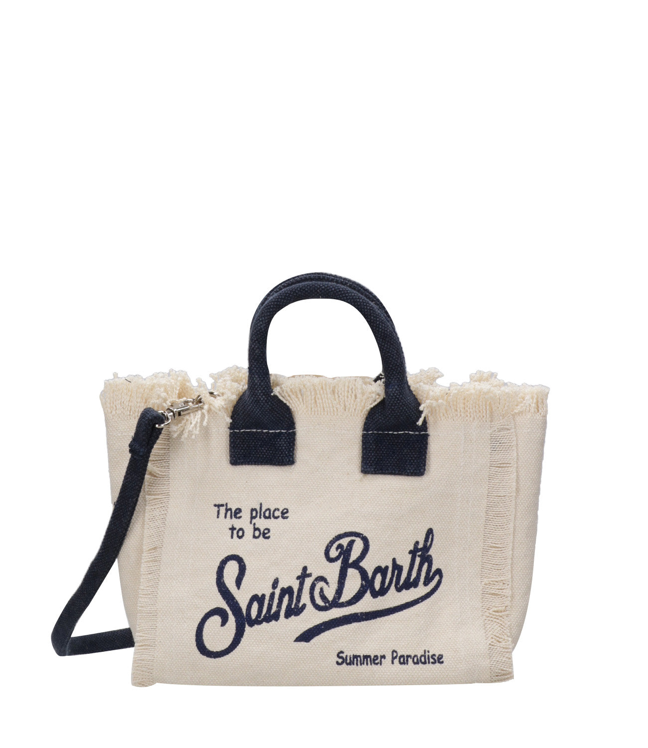 MC2 Saint Barth | Borsa a Mano Vanity Mini Bianco