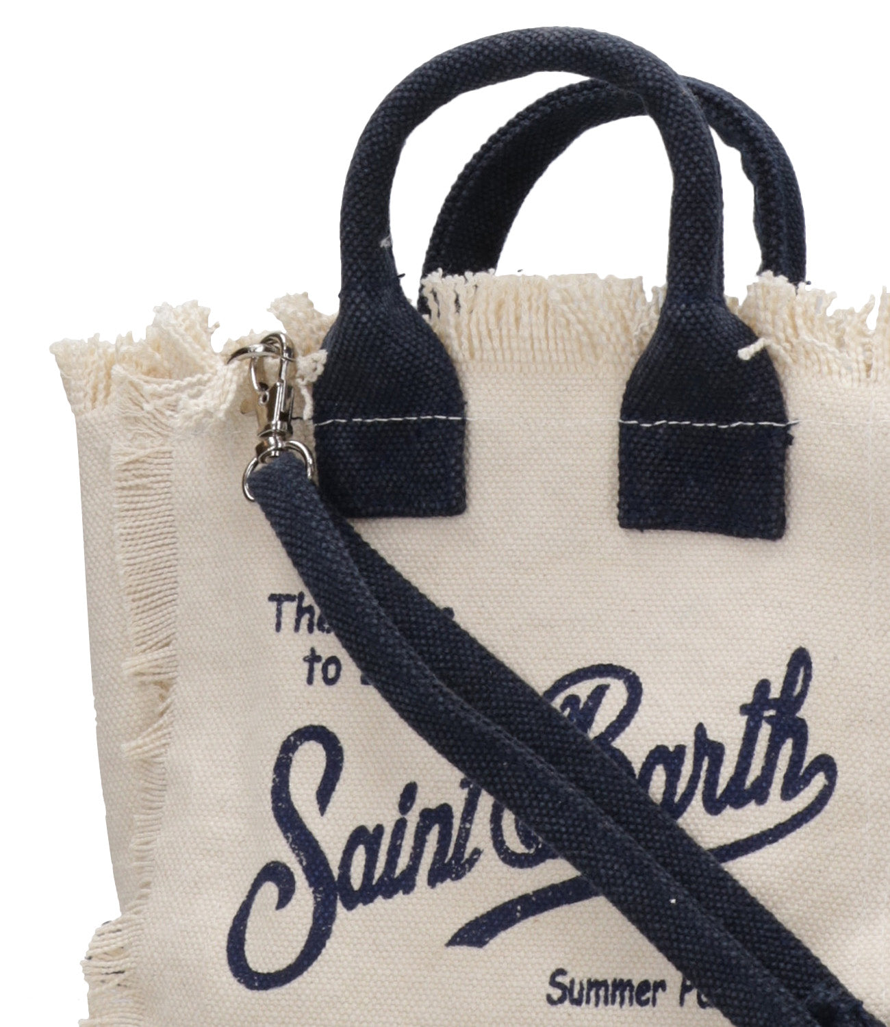 MC2 Saint Barth | Borsa a Mano Vanity Mini Bianco
