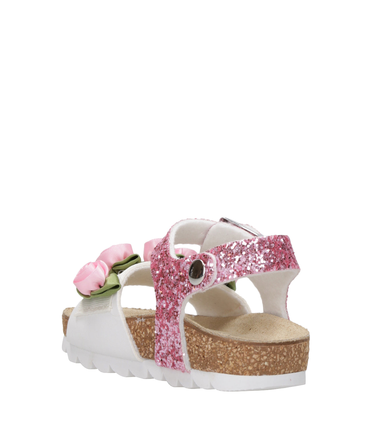 Monnalisa | White and Pink Sandal